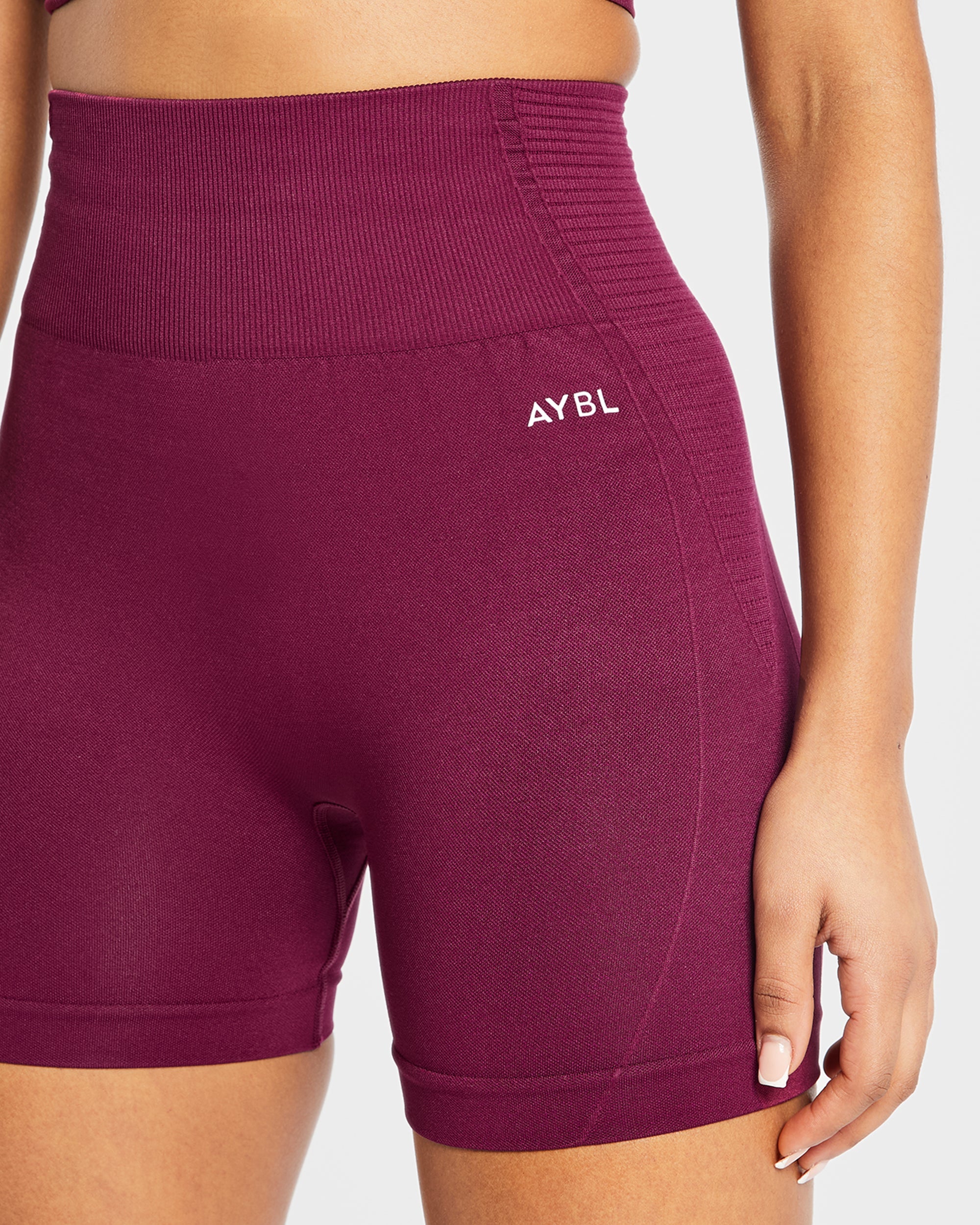 Balance V2 Seamless Shorts - Paars Wine