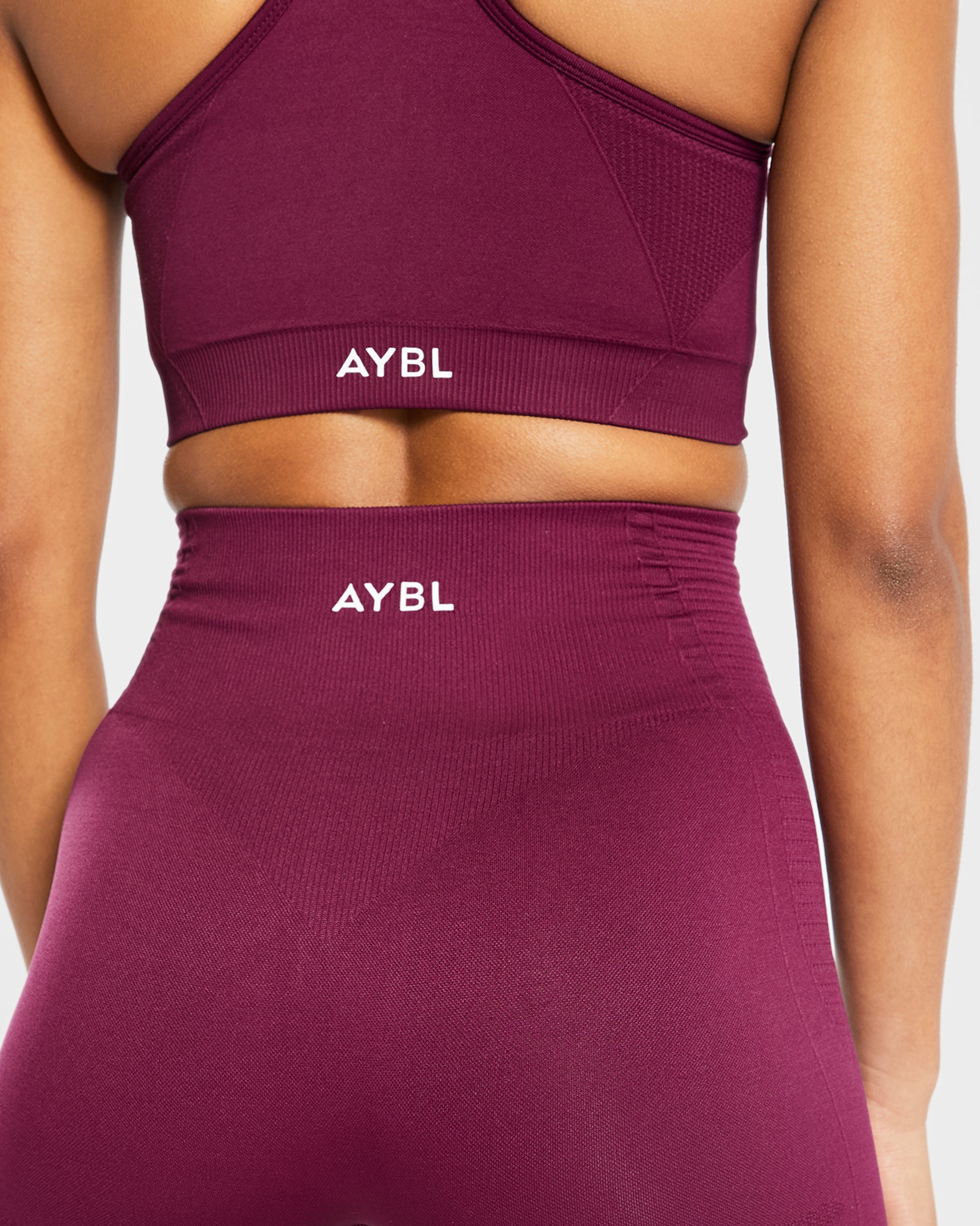 Balance V2 Seamless Shorts - Paars Wine