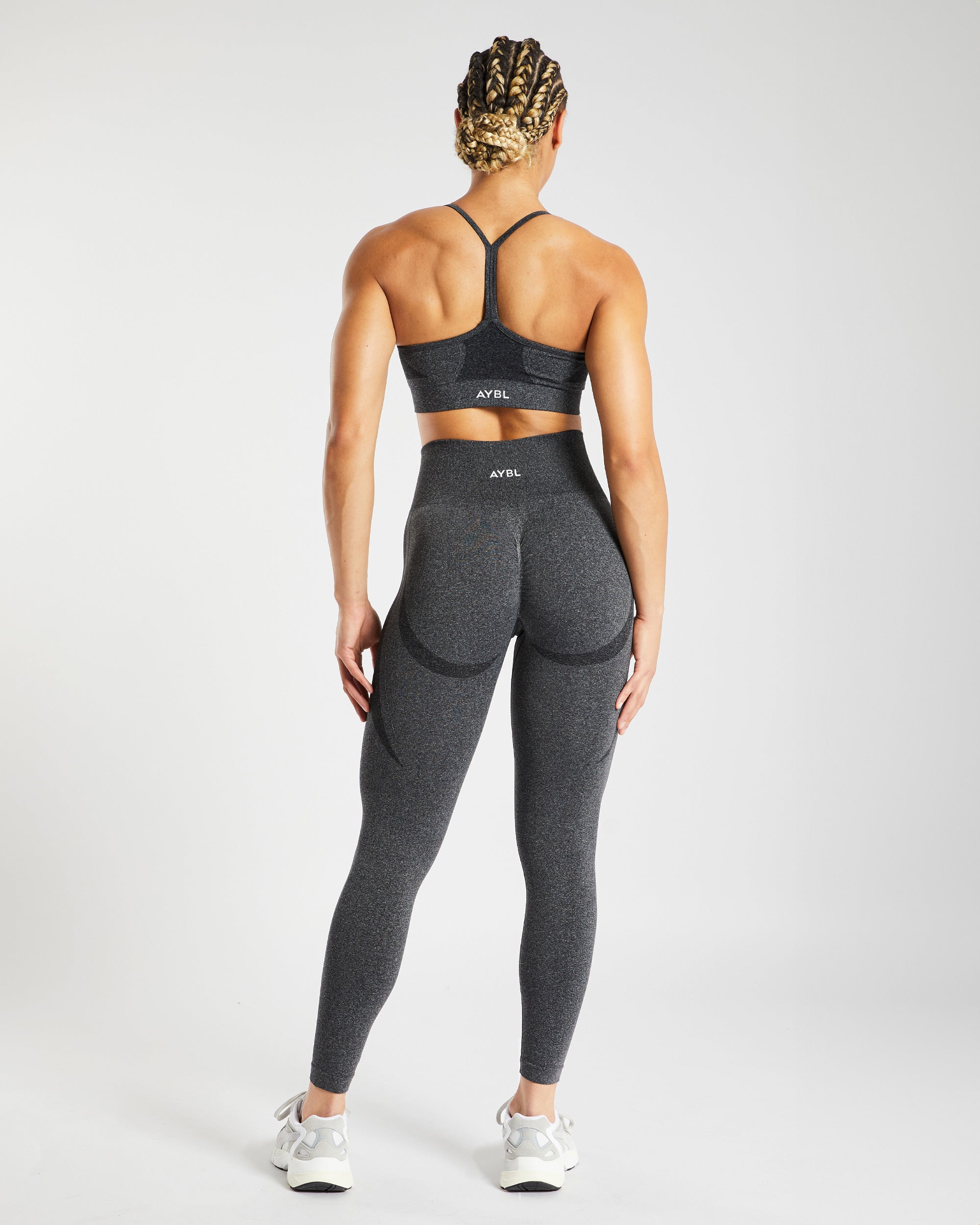 Empower Seamless Sports Bra - Zwart Marl