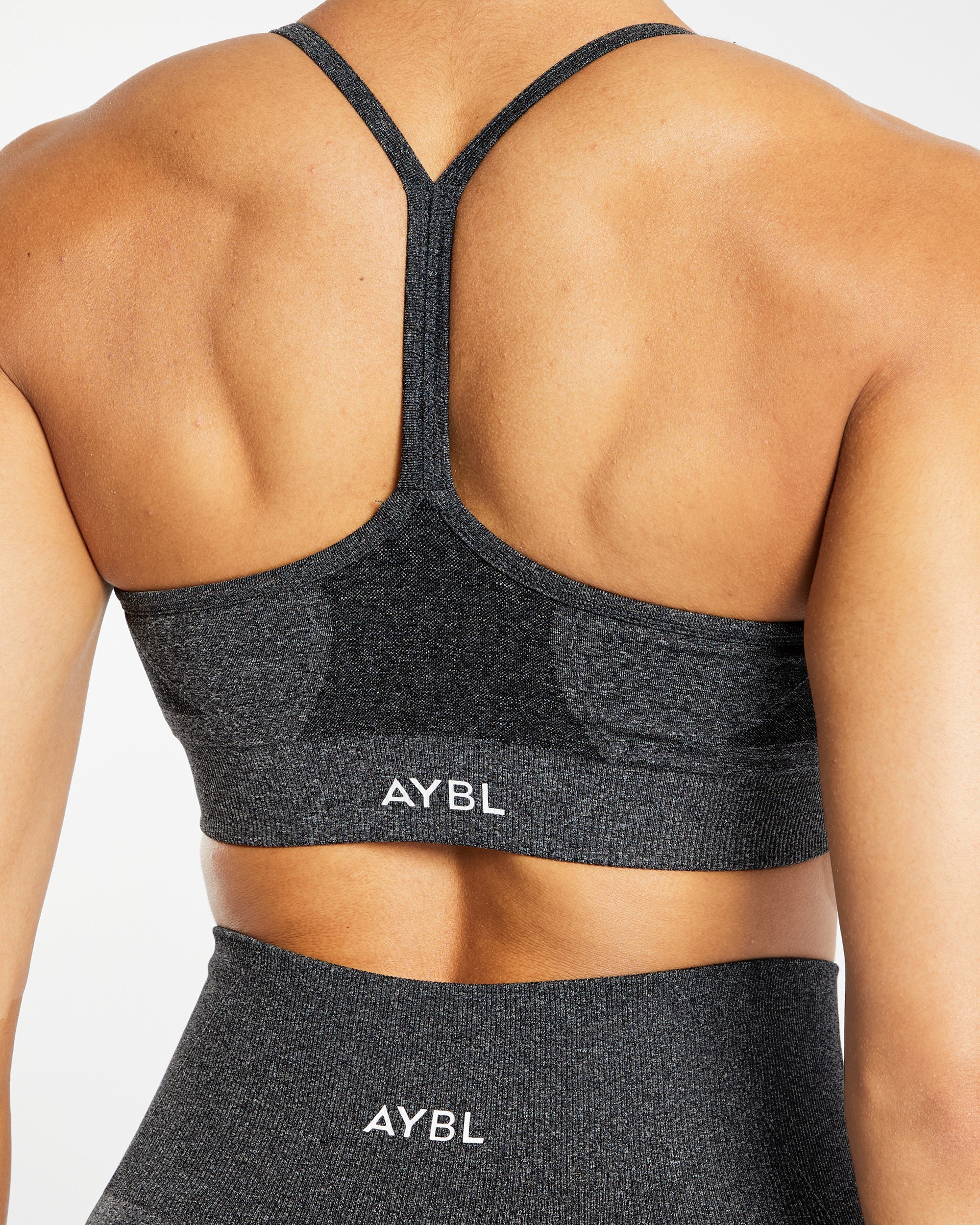 Empower Seamless Sports Bra - Zwart Marl