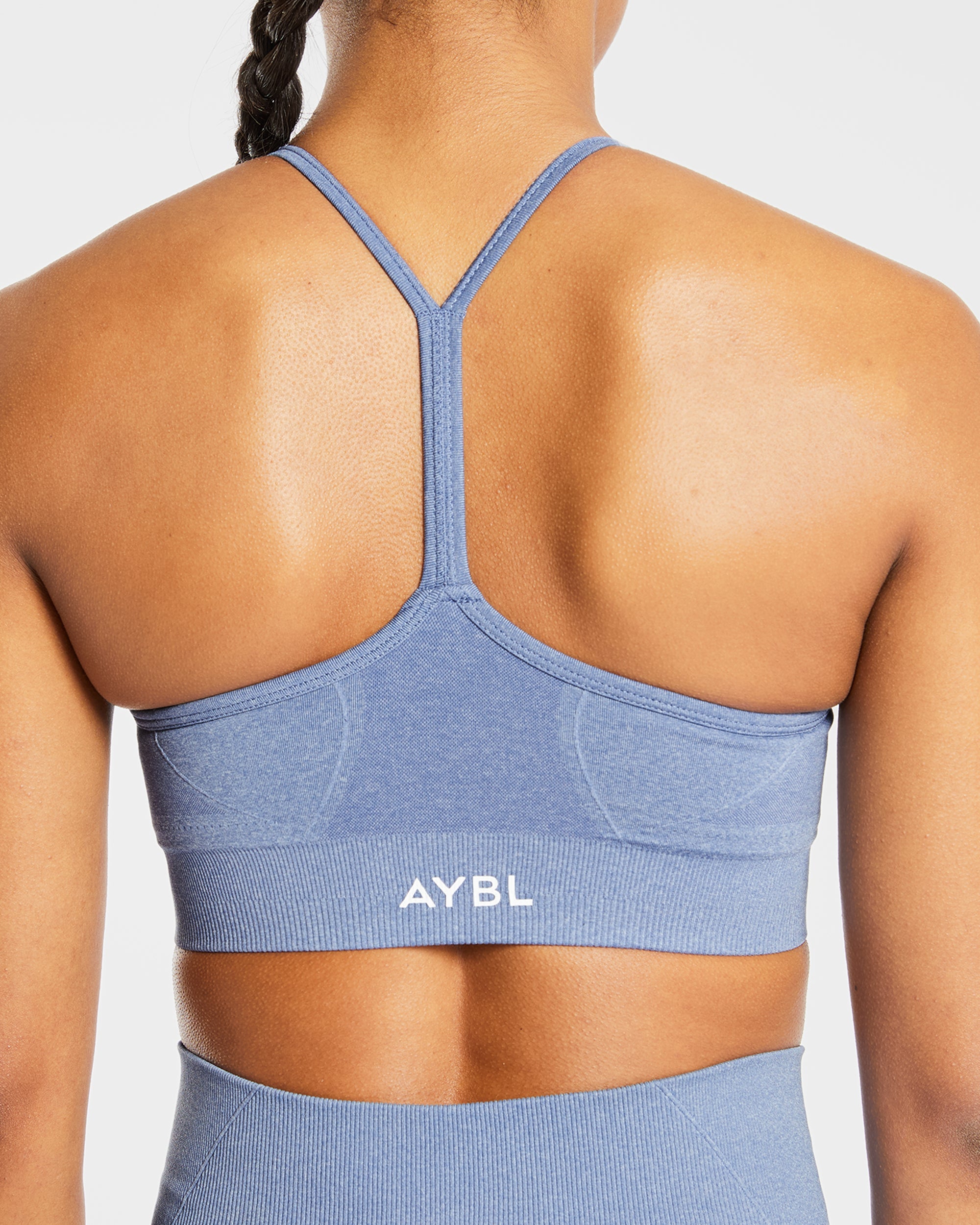 Empower Seamless Sports Bra - Blauw Marl