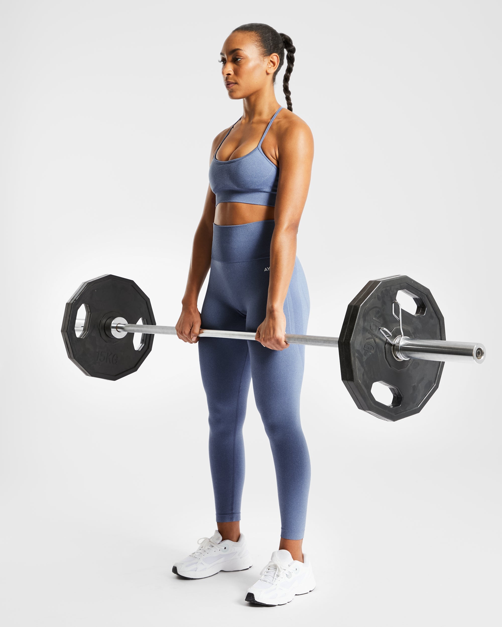 Empower Seamless Sports Bra - Blauw Marl