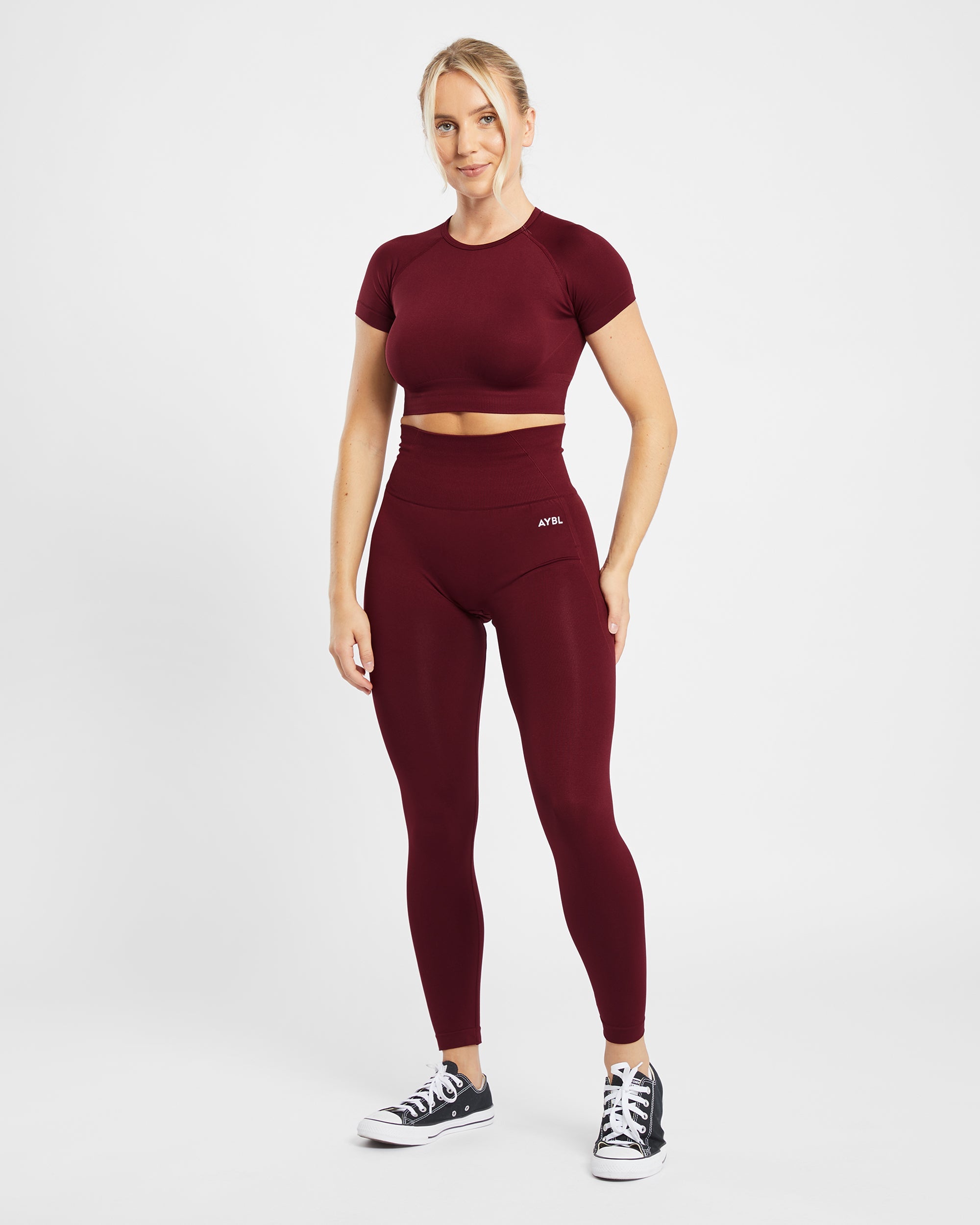 Empower Seamless Leggings - Rood Wine