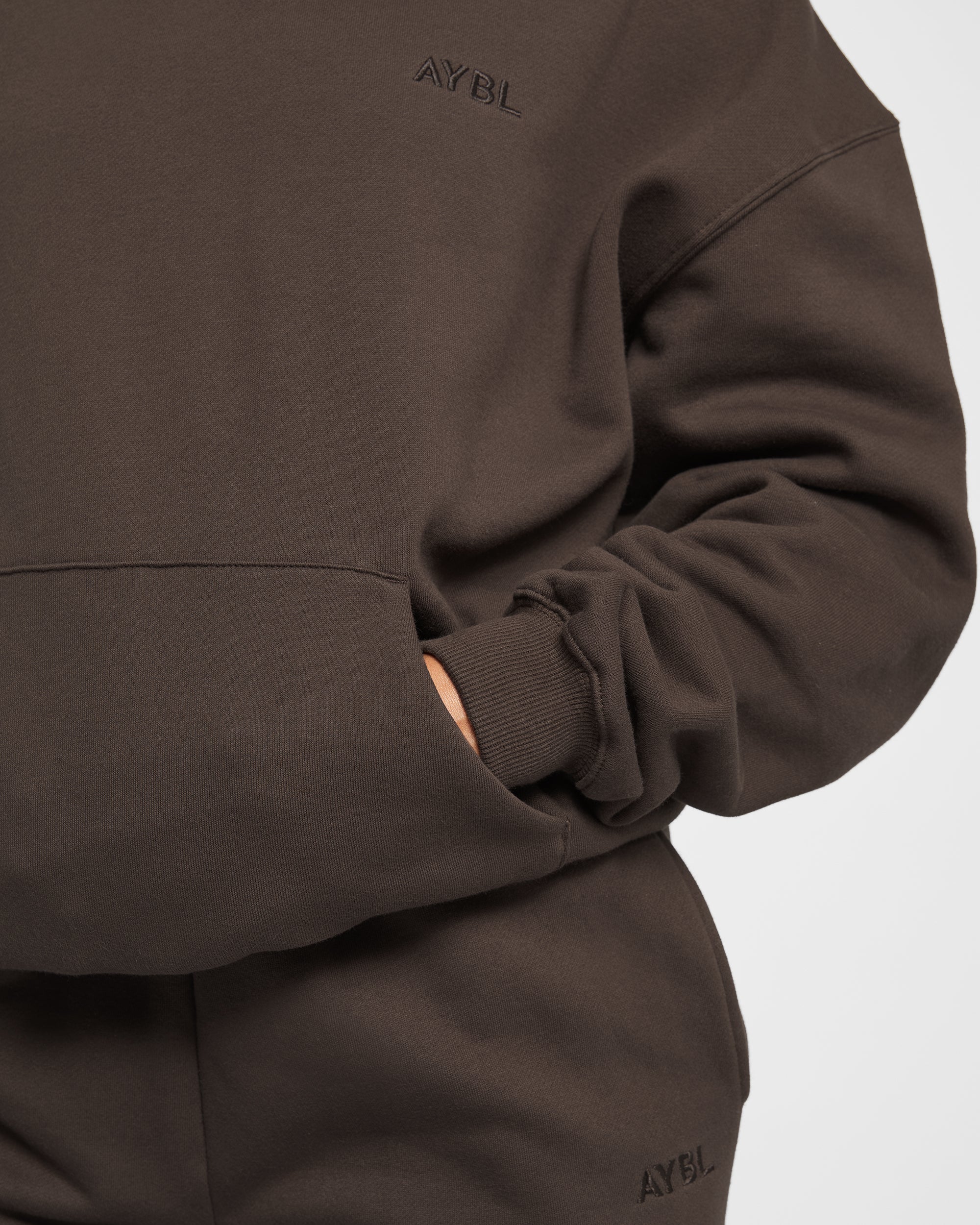 Premium Oversized Joggers - Coffee Bruin