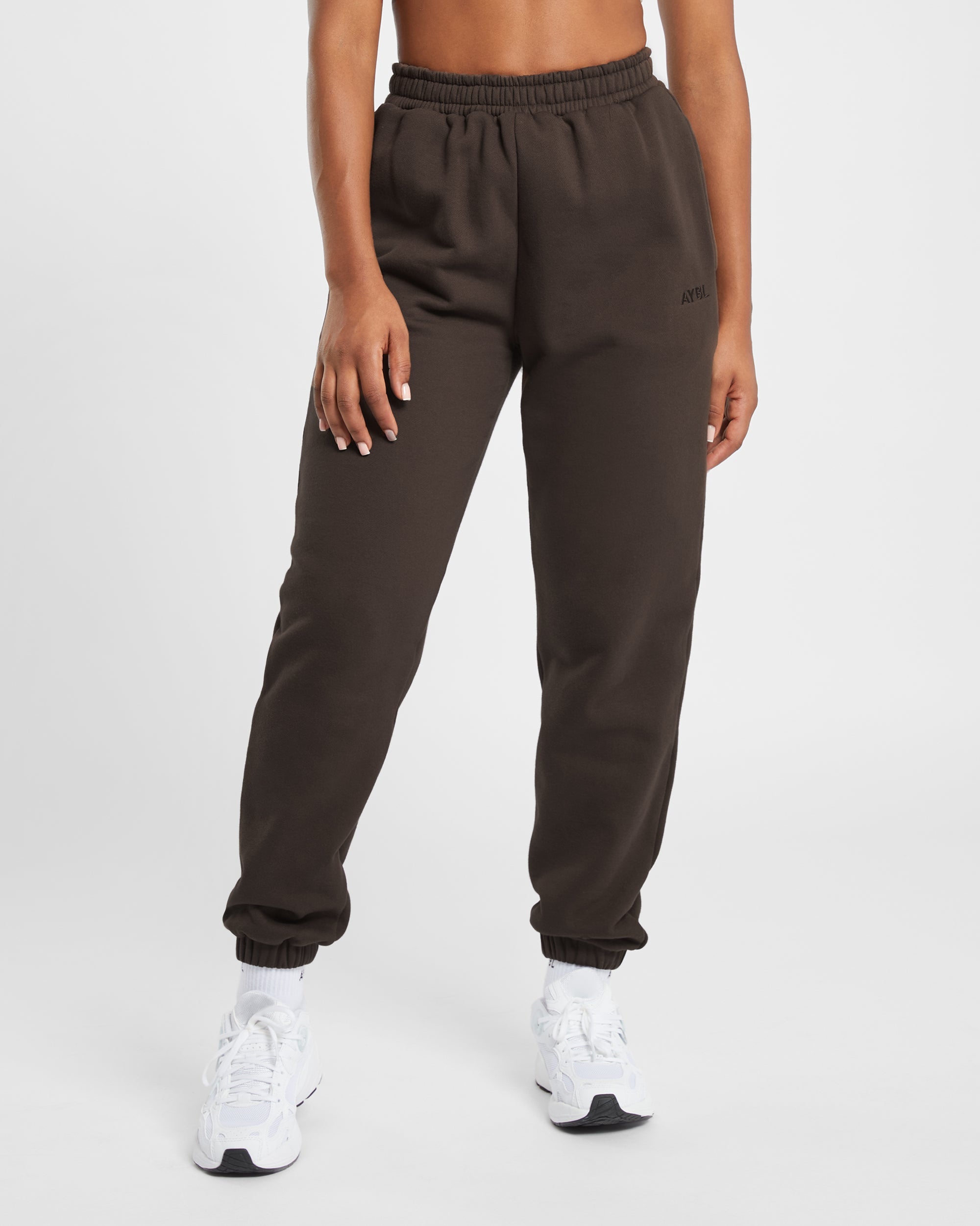 Premium Oversized Joggers - Coffee Bruin