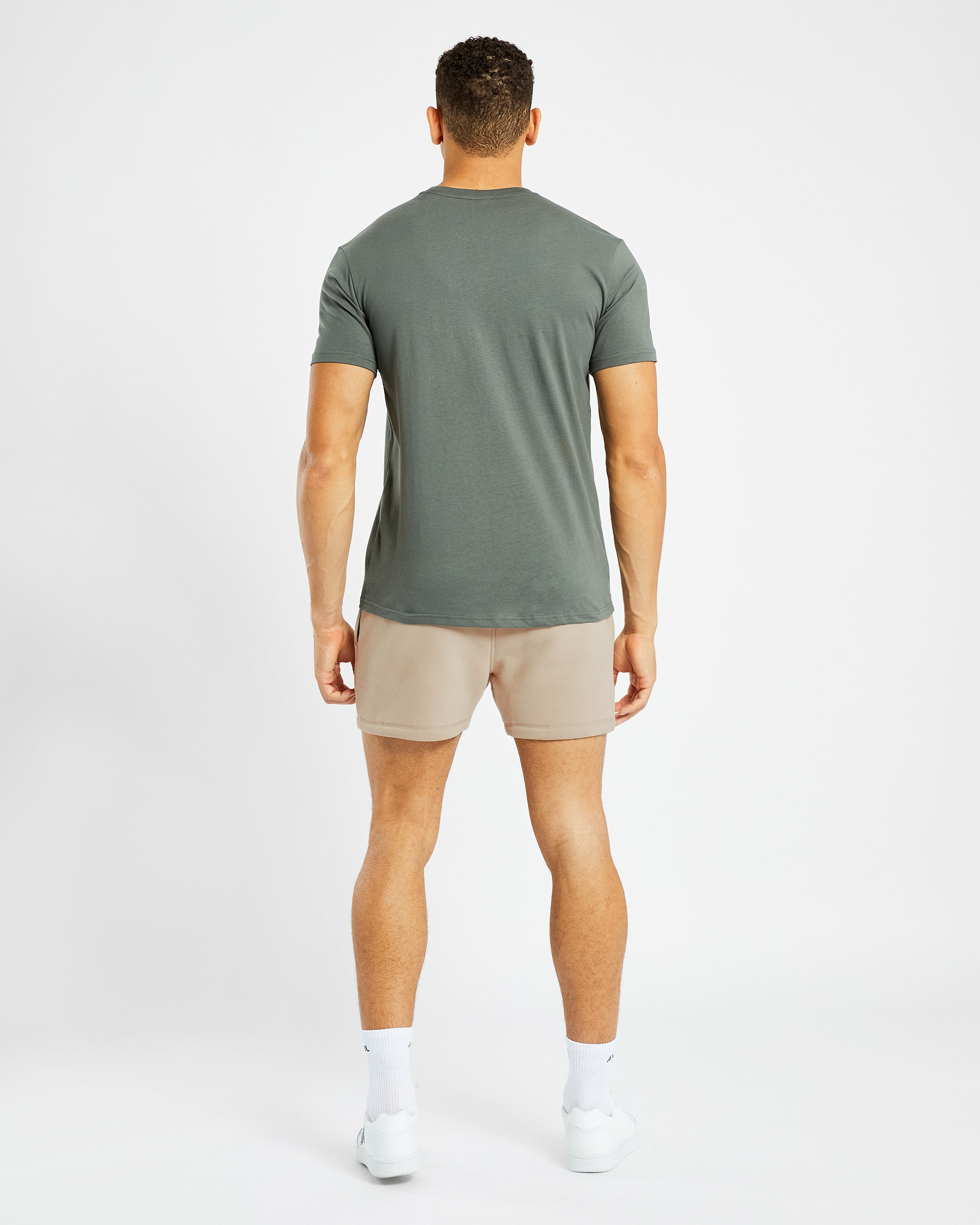 Essential T Shirt - Muted Groen
