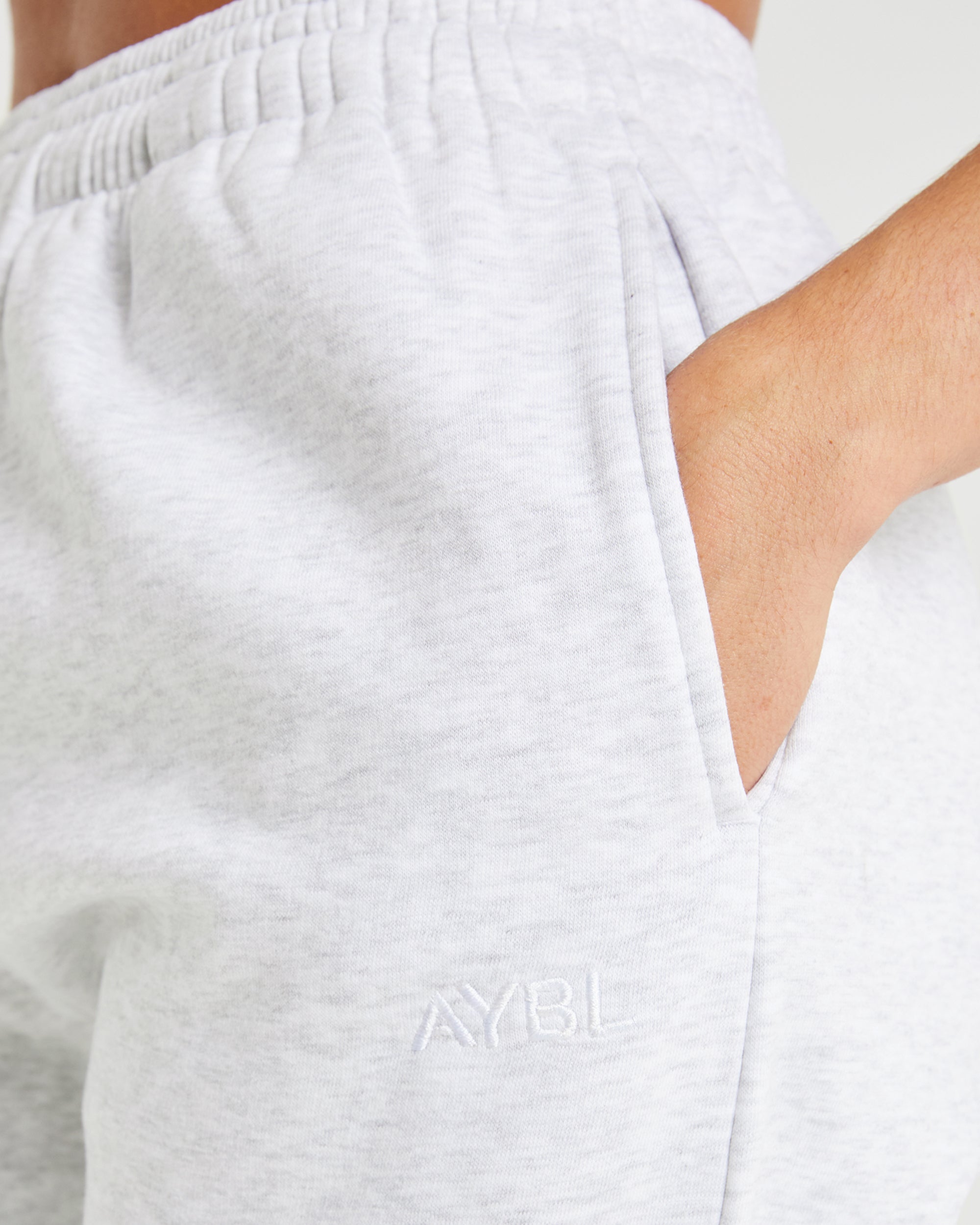 Premium Oversized Joggers - Heather Grijs