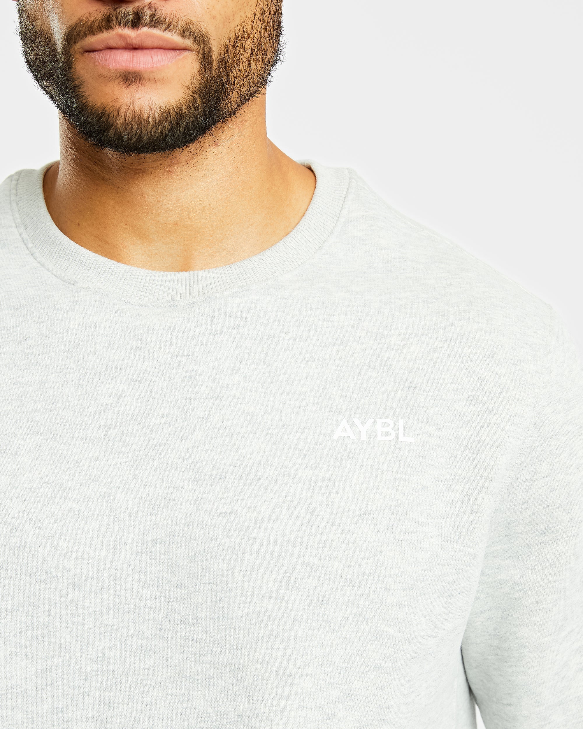 Essential Sweater - Grijs Marl