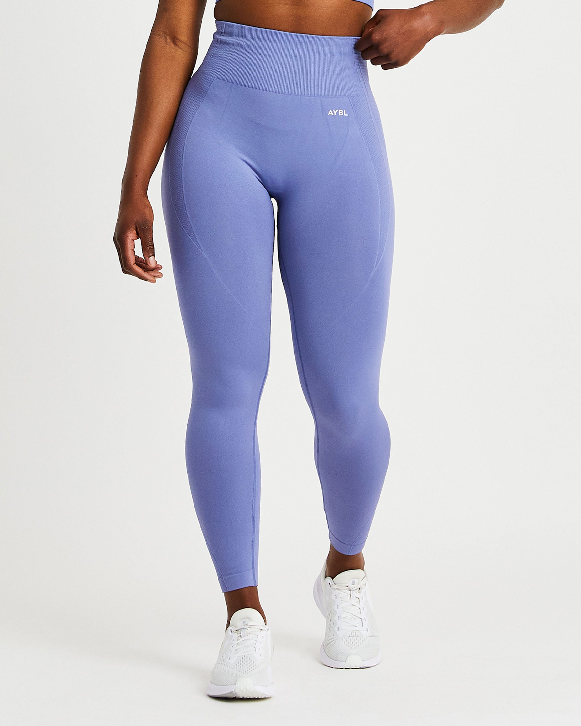 Balance V2 Seamless Leggings - Steel Blauw