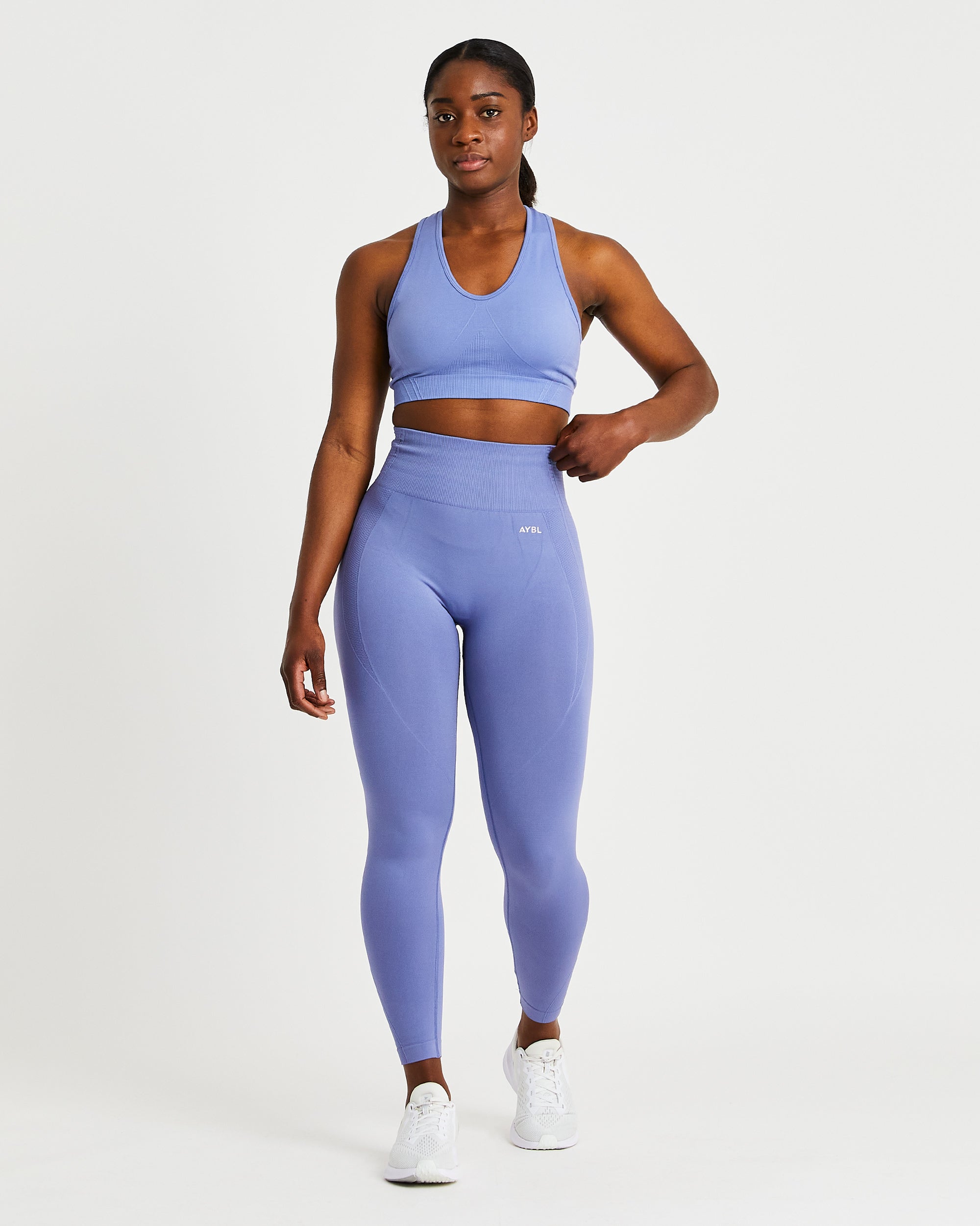 Balance V2 Seamless Leggings - Steel Blauw