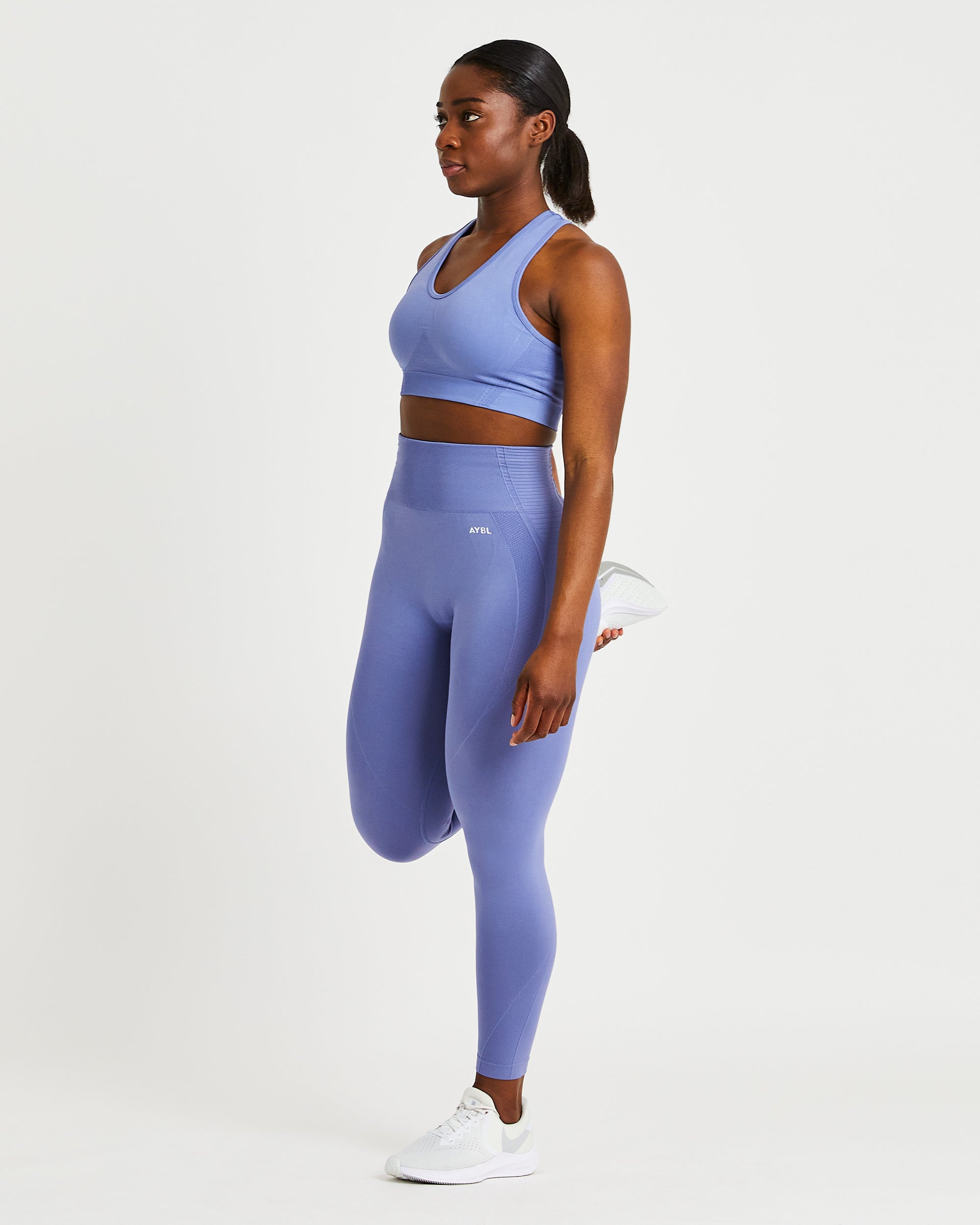 Balance V2 Seamless Leggings - Steel Blauw