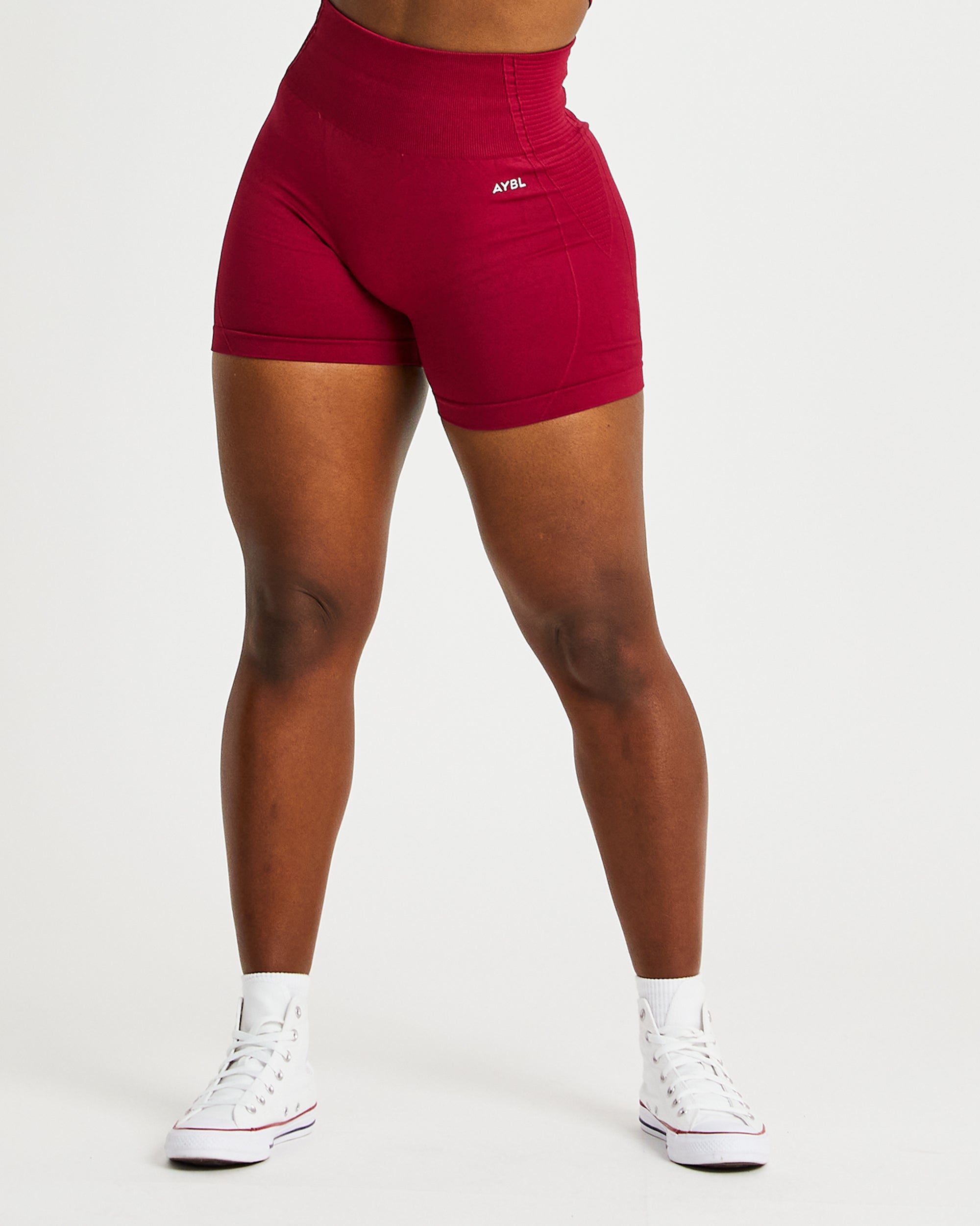 Balance V2 Seamless Shorts - Rumba Rood