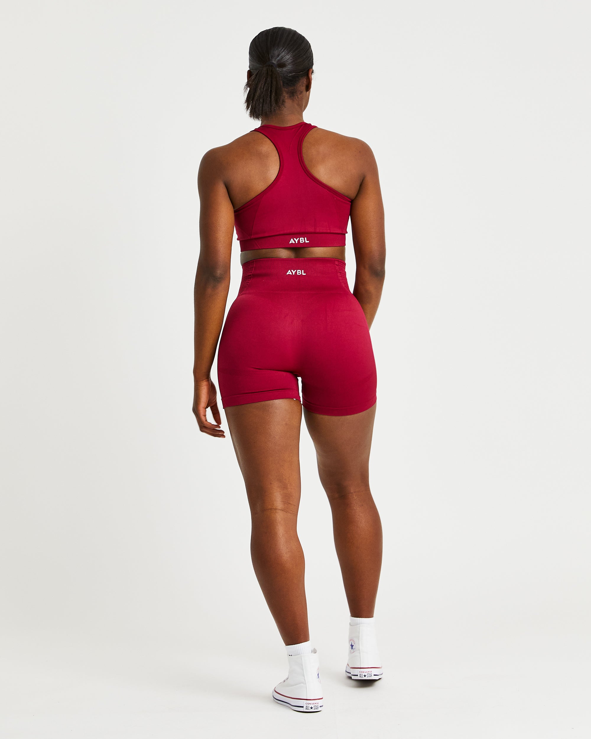 Balance V2 Seamless Shorts - Rumba Rood