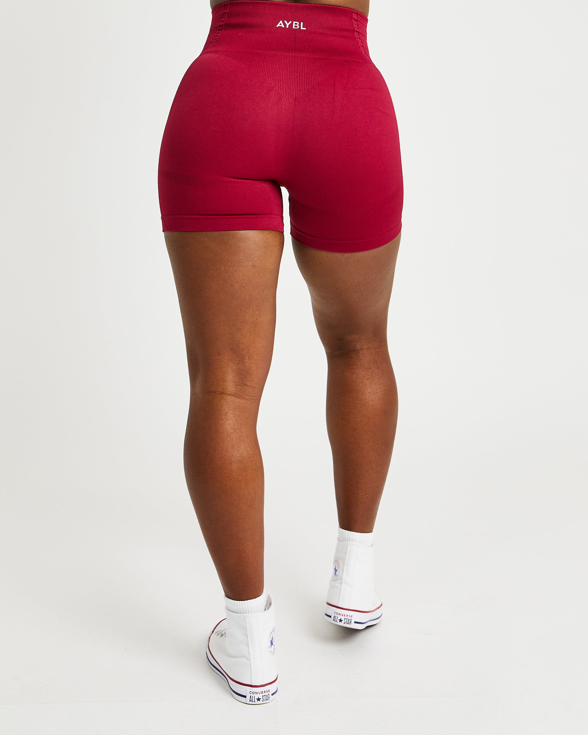 Balance V2 Seamless Shorts - Rumba Rood