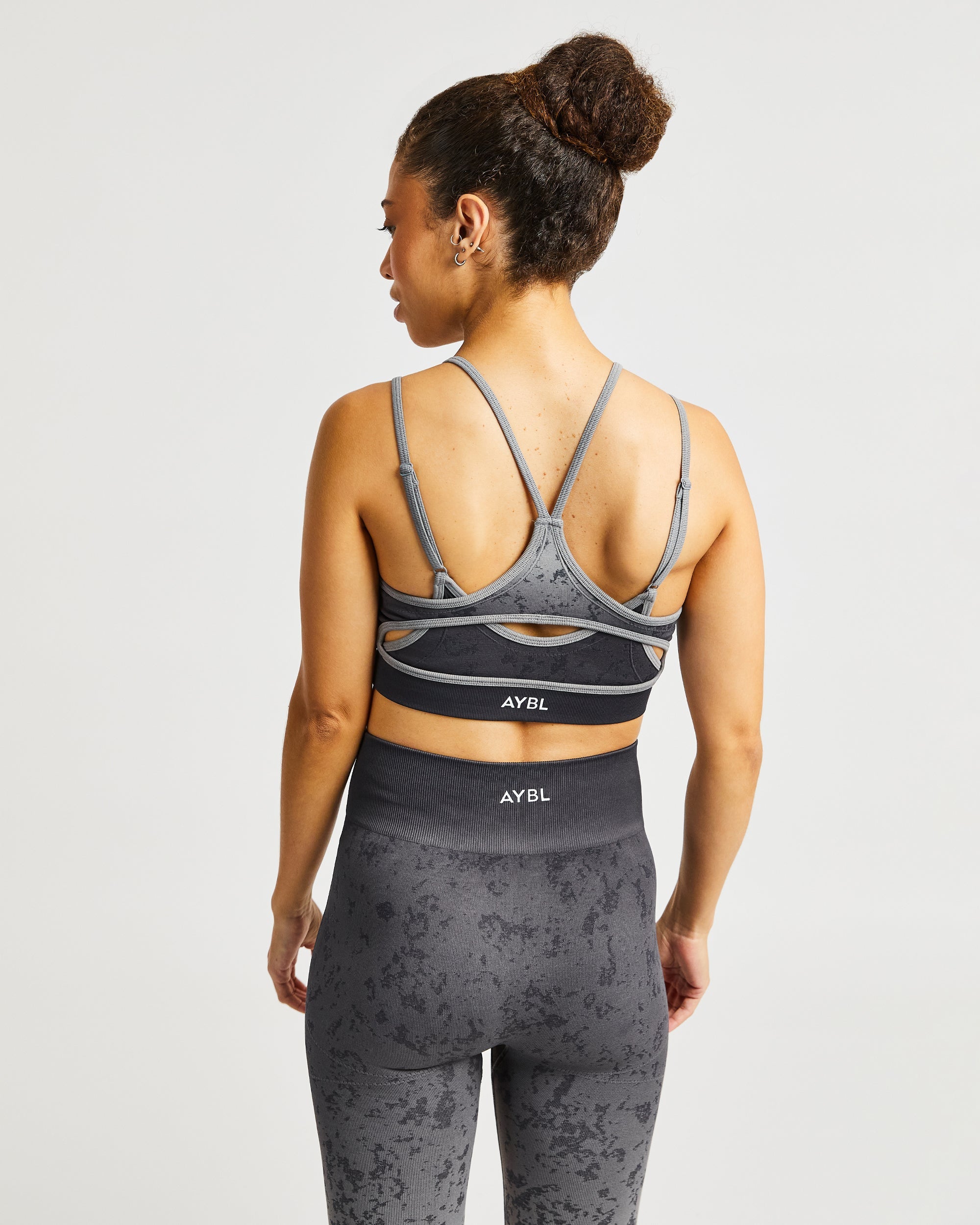 Flare Seamless Sports Bra - Grijs