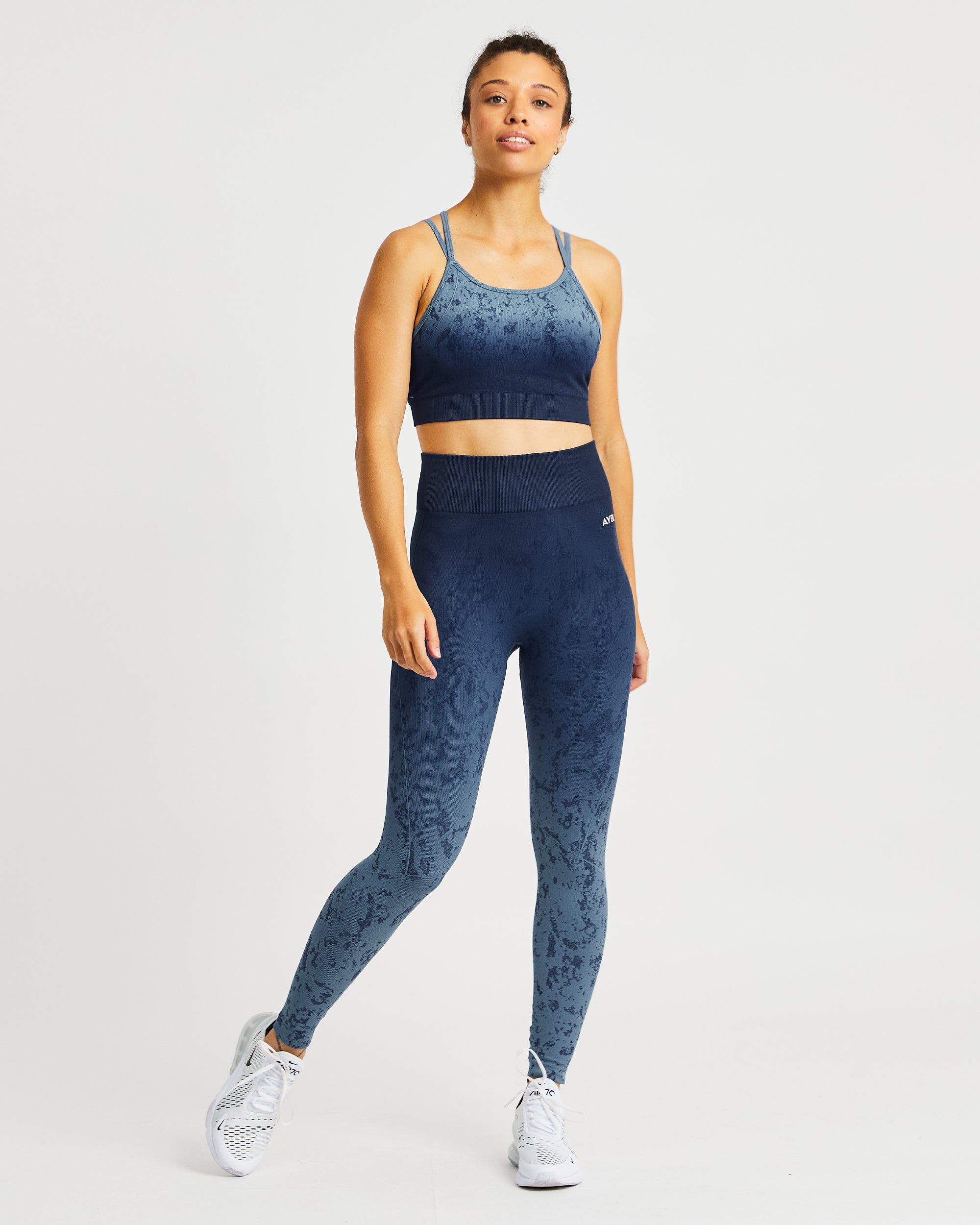 Flare Seamless Sports Bra - Blauw