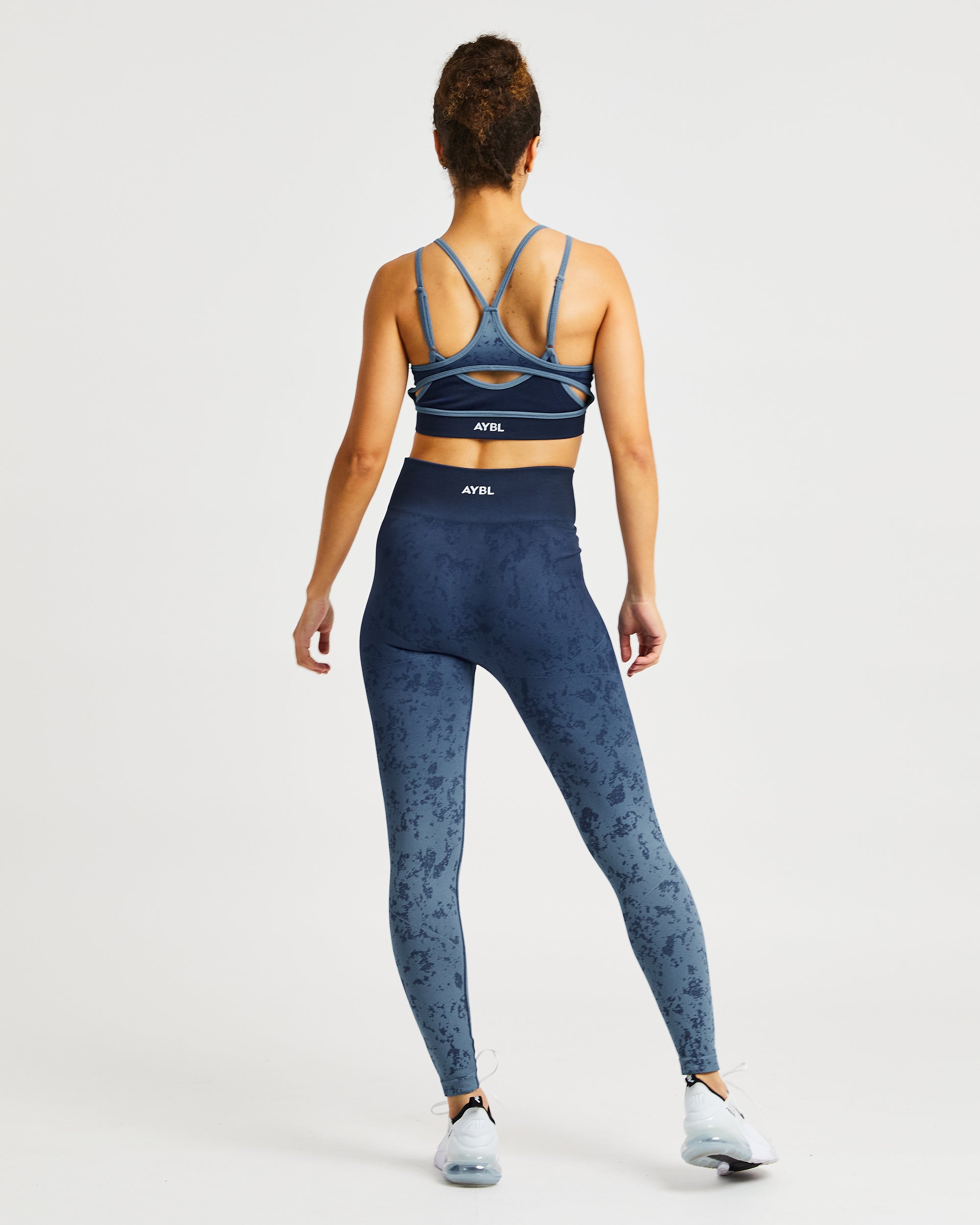 Flare Seamless Sports Bra - Blauw