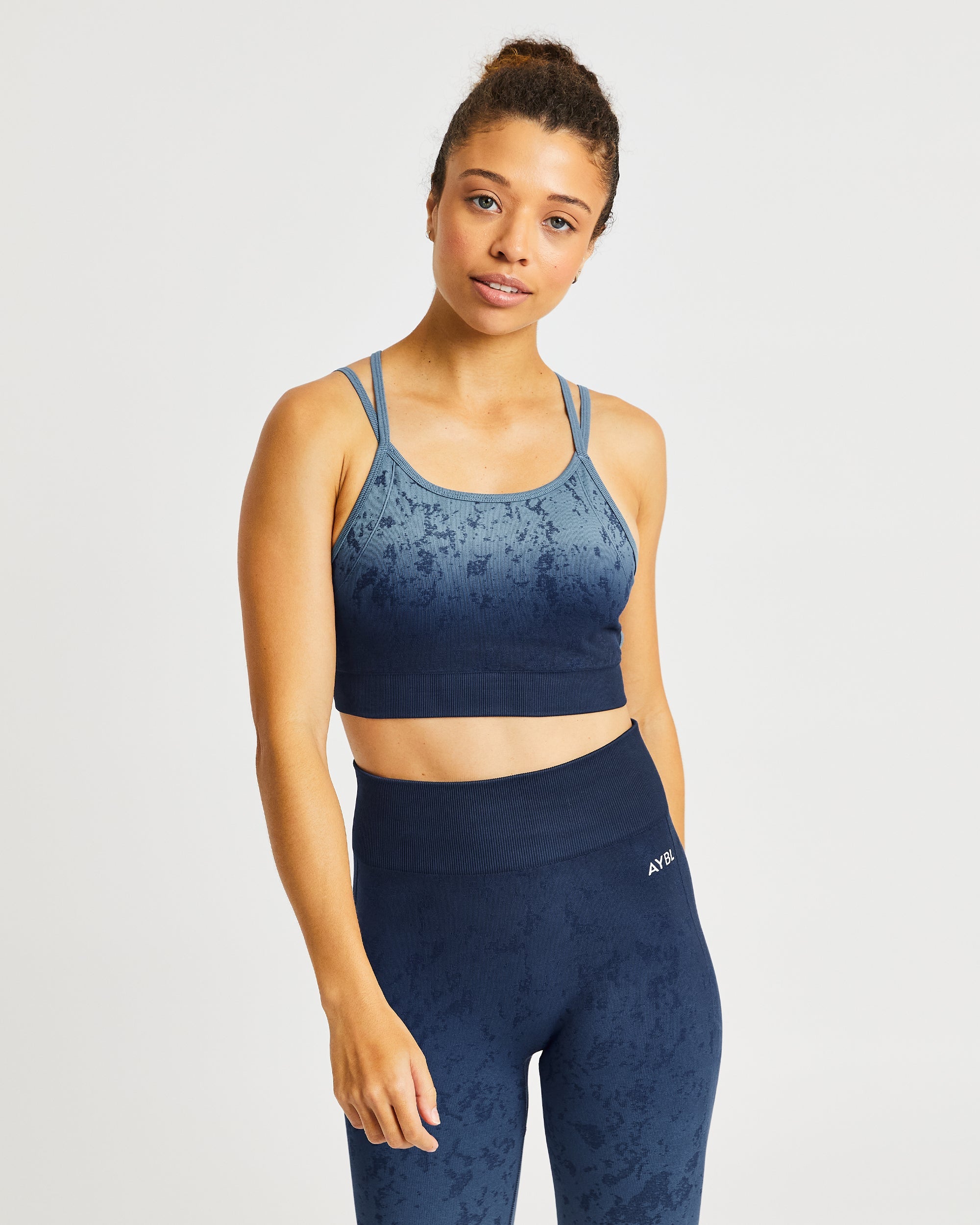 Flare Seamless Sports Bra - Blauw