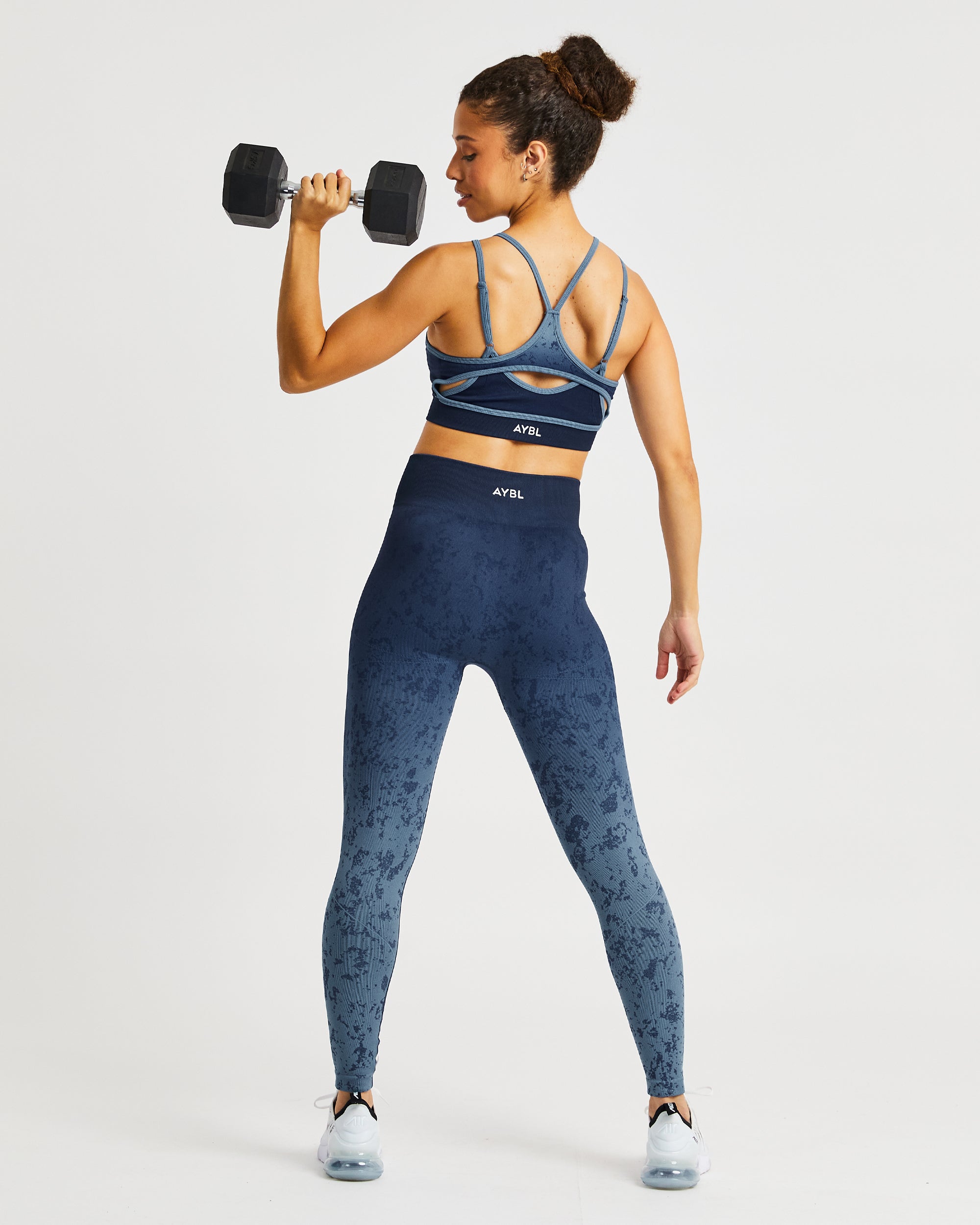 Flare Seamless Sports Bra - Blauw