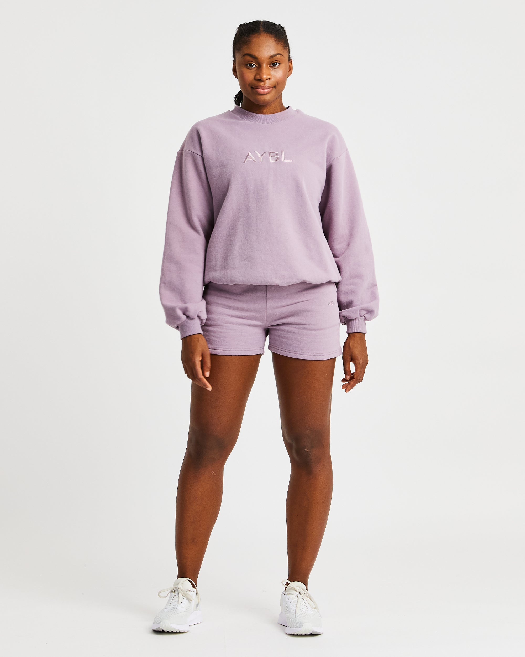 Everyday Relaxed Shorts - Muted Mauve