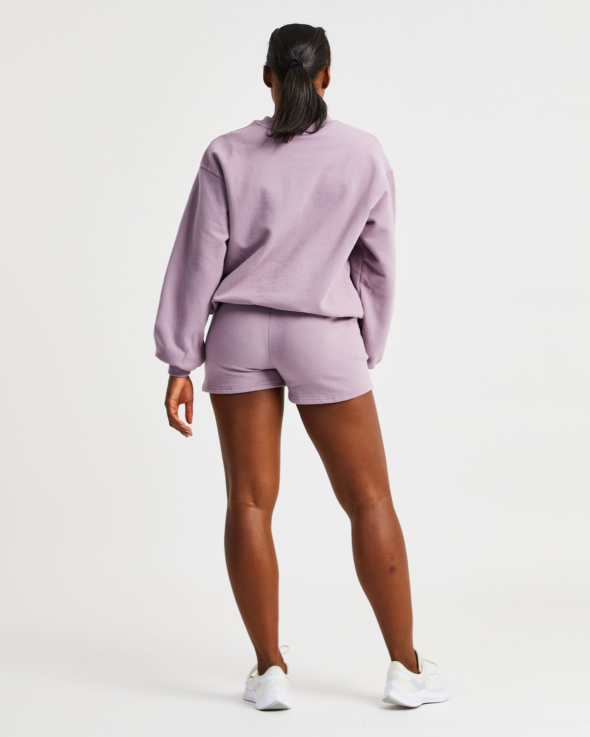 Everyday Relaxed Shorts - Muted Mauve