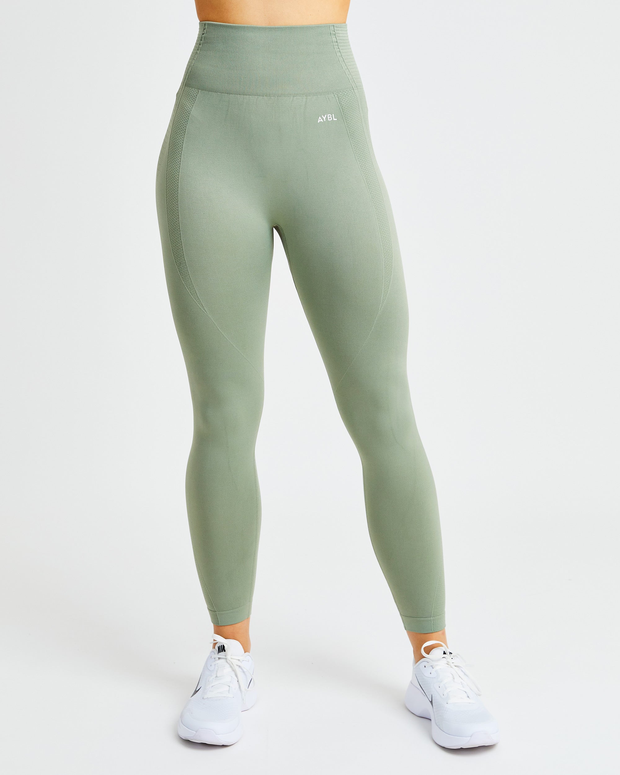 Balance V2 Seamless Leggings - Olive Groen