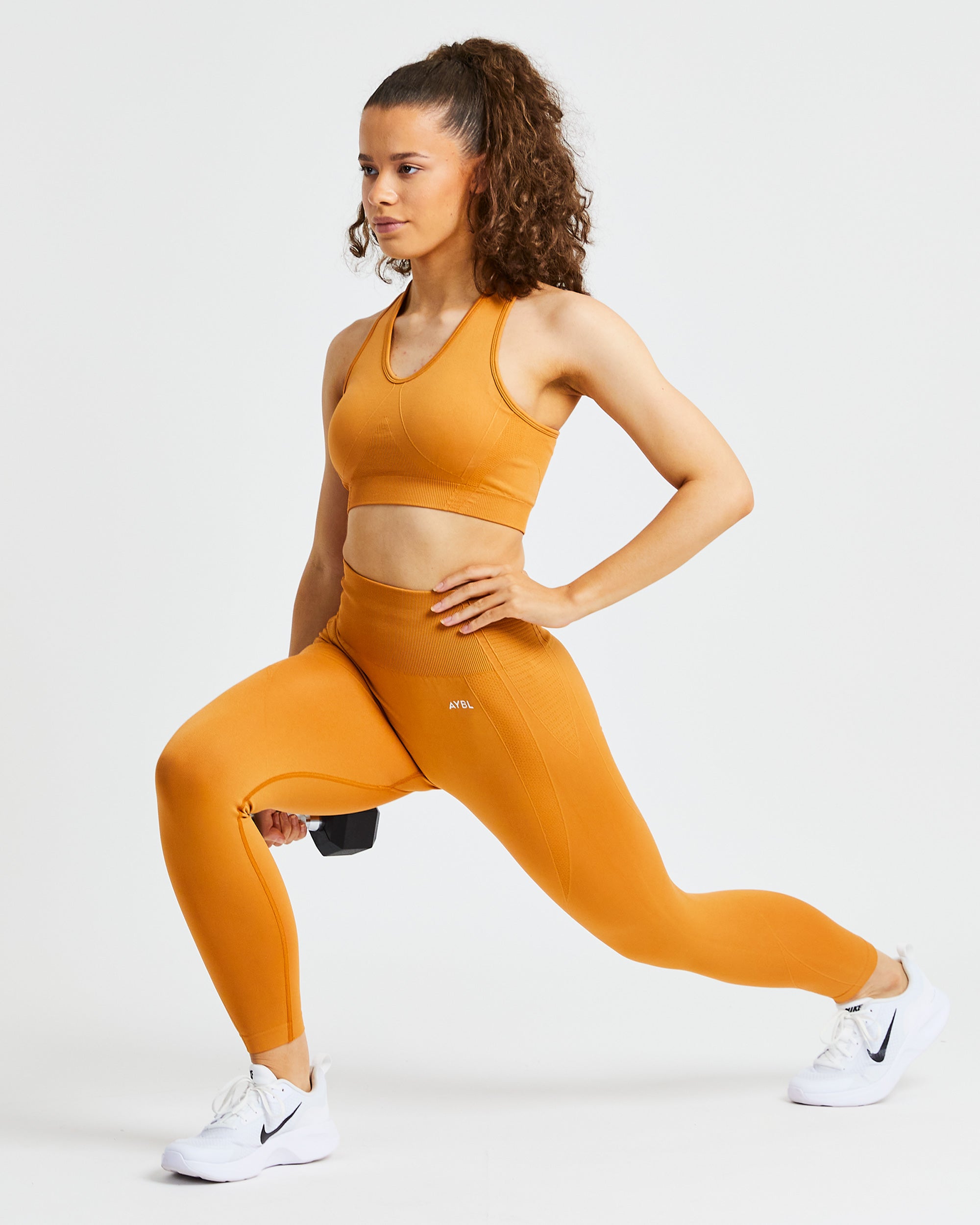 Balance V2 Seamless Sports Bra - Spiced Oranje