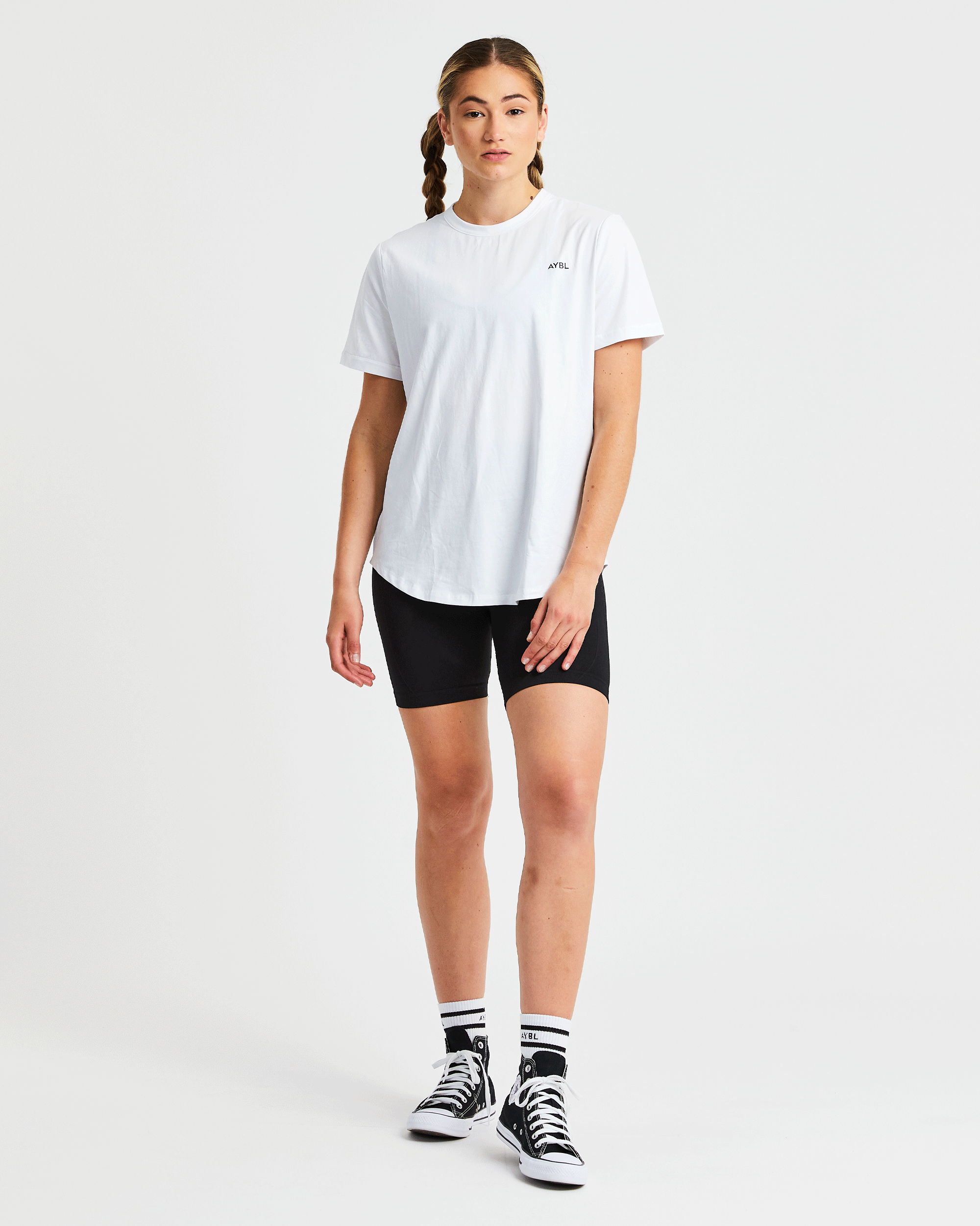 Everyday Relaxed T Shirt - Wit