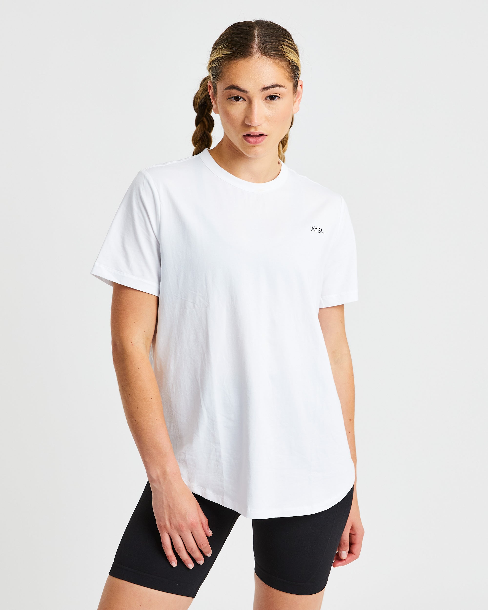 Everyday Relaxed T Shirt - Wit