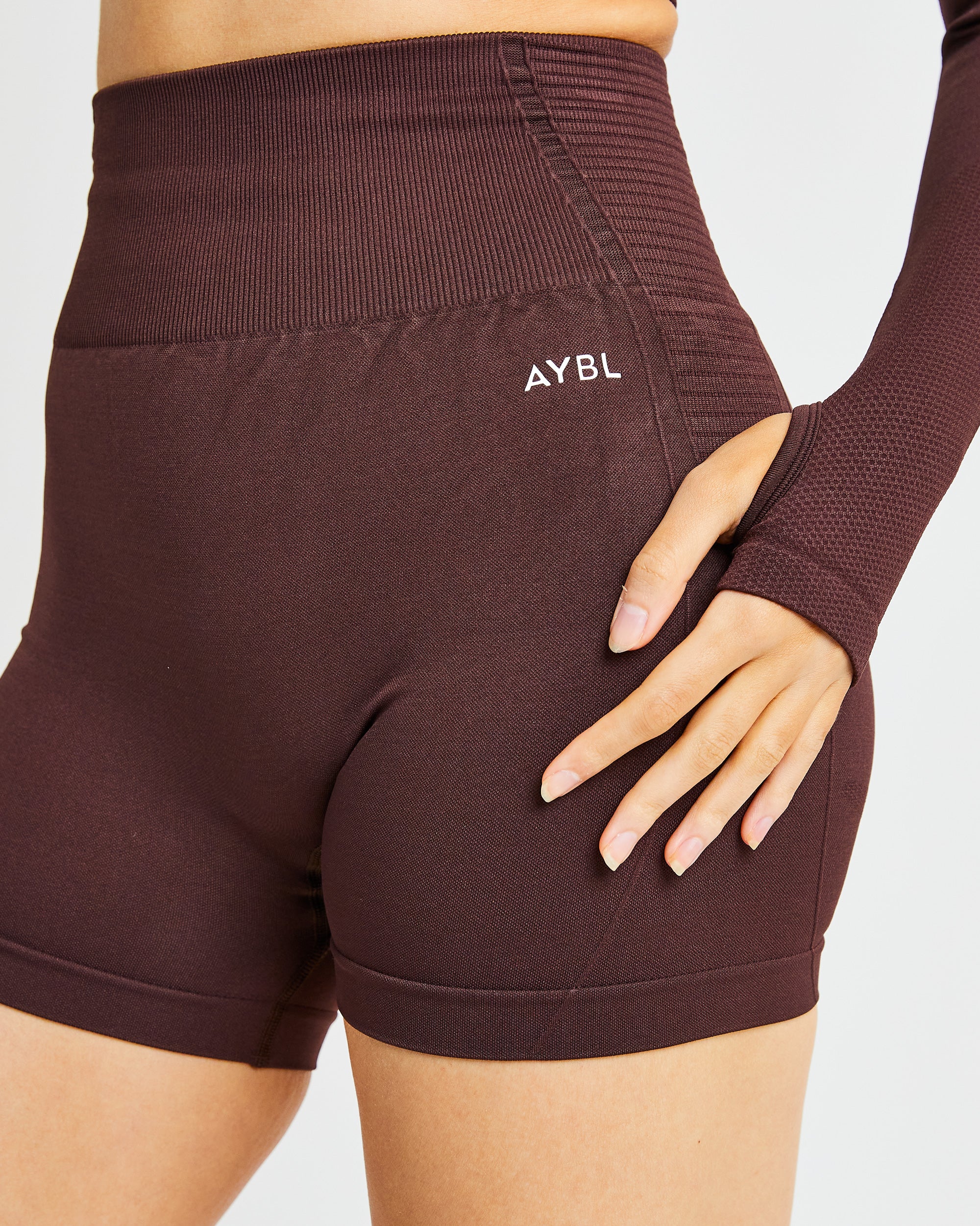 Balance V2 Seamless Shorts - Chocolate Bruin