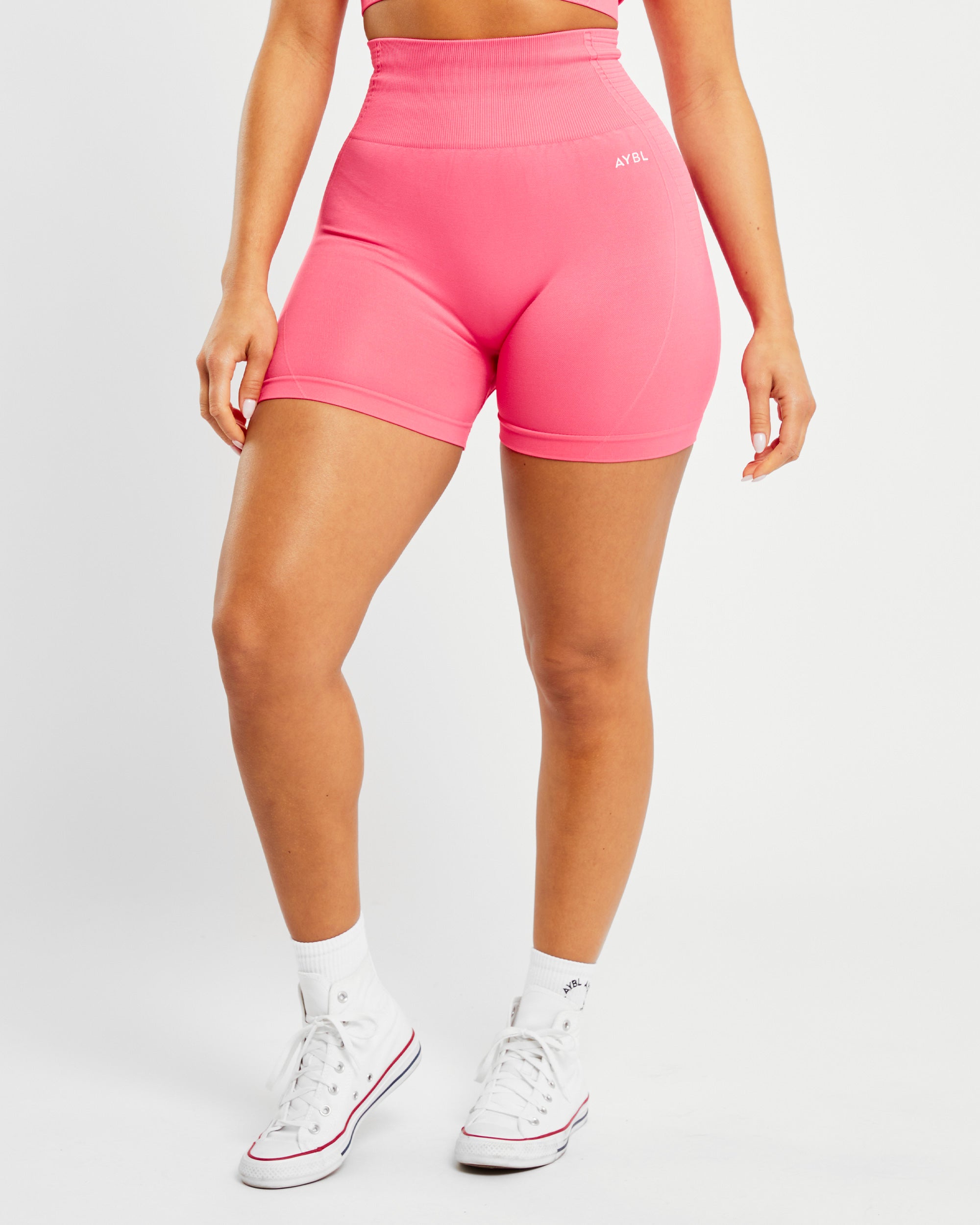 Balance V2 Seamless Shorts - Coral Roze