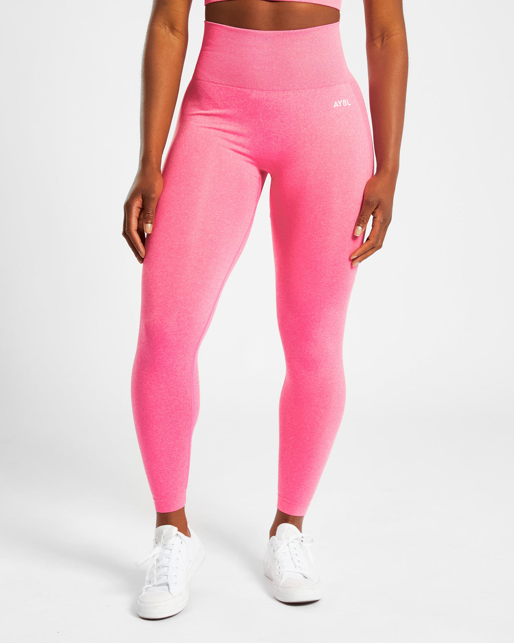 Empower Seamless Leggings - Roze Marl – AYBL NL