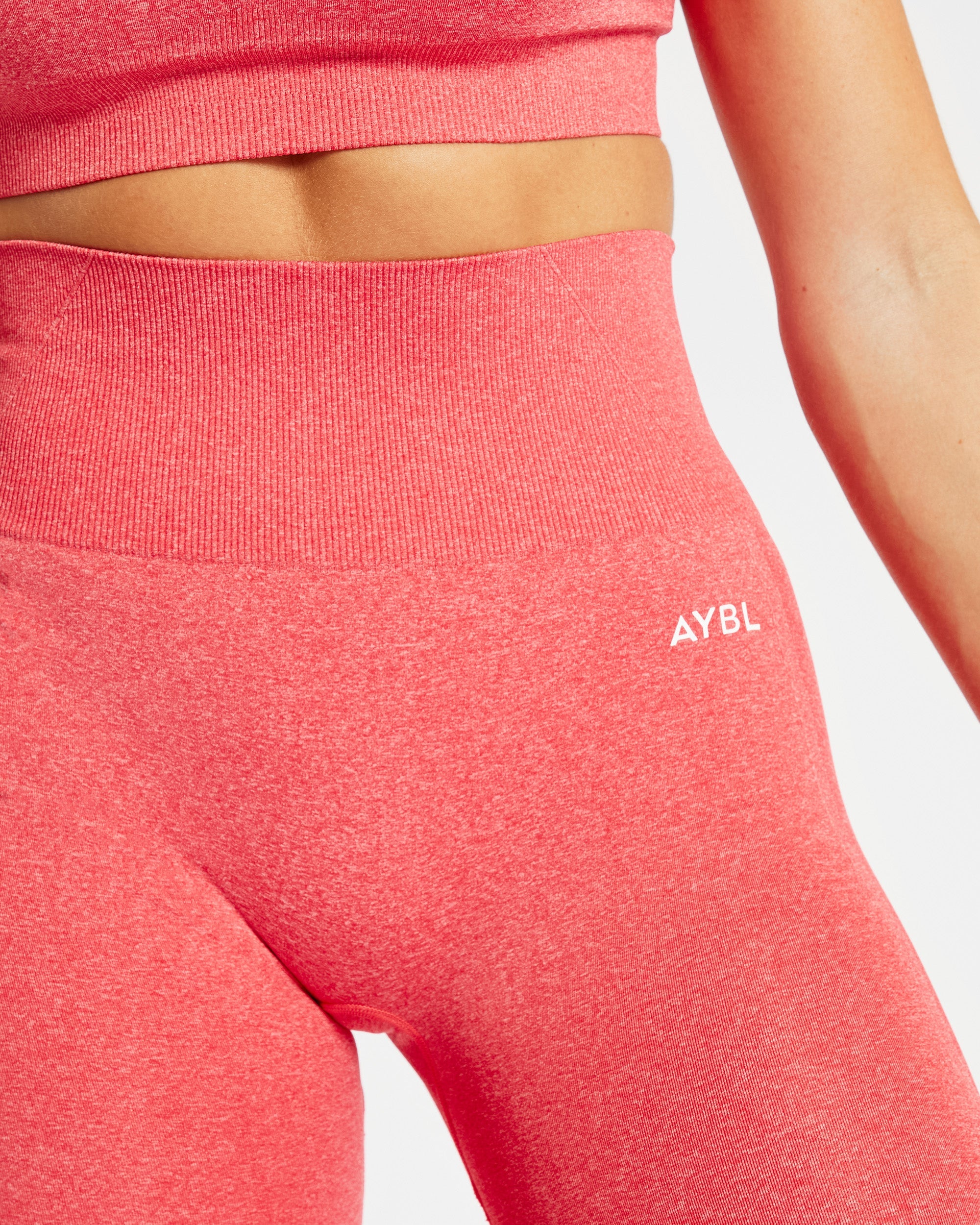 Empower Seamless Leggings - Coral Rood Marl