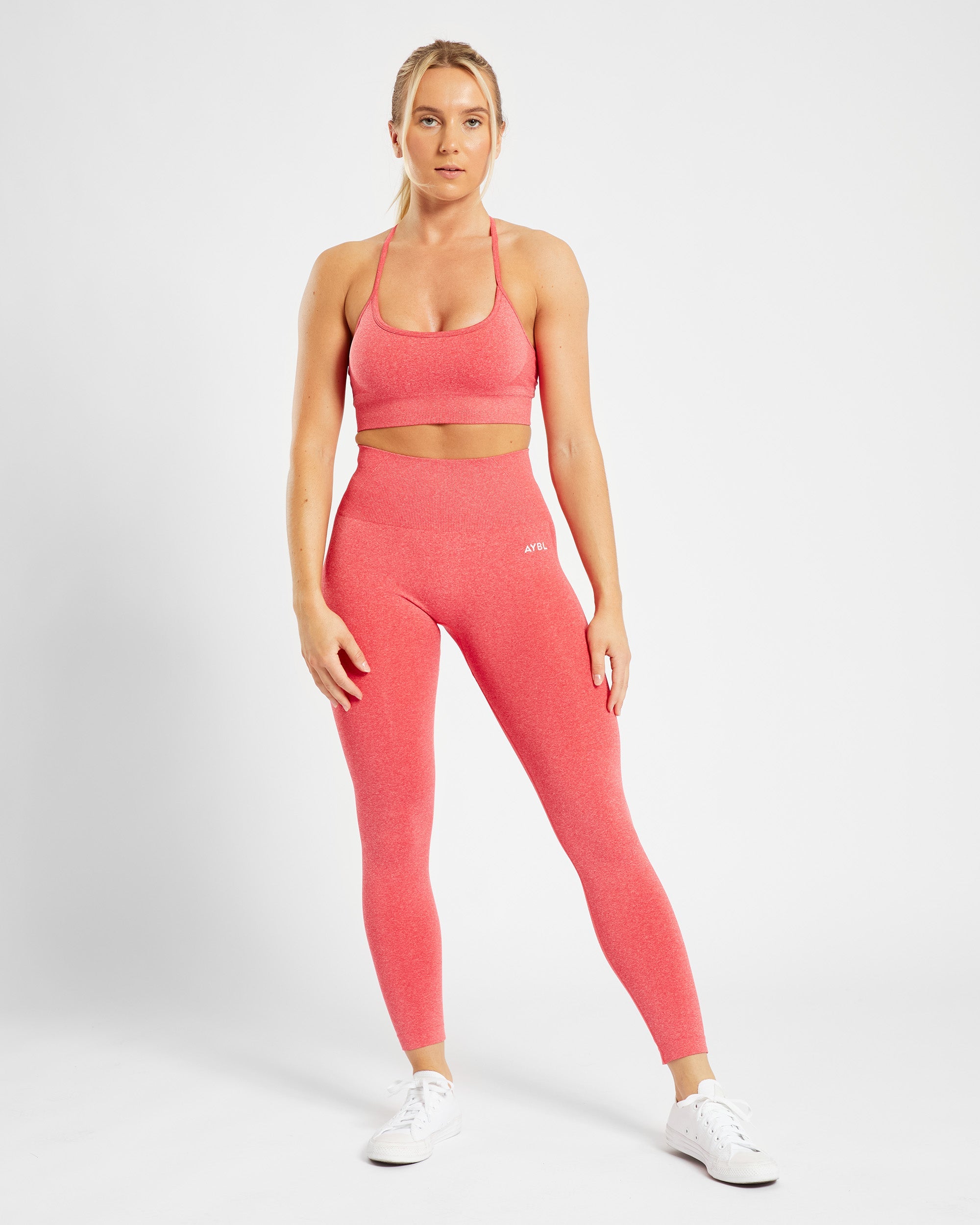 Empower Seamless Leggings - Coral Rood Marl