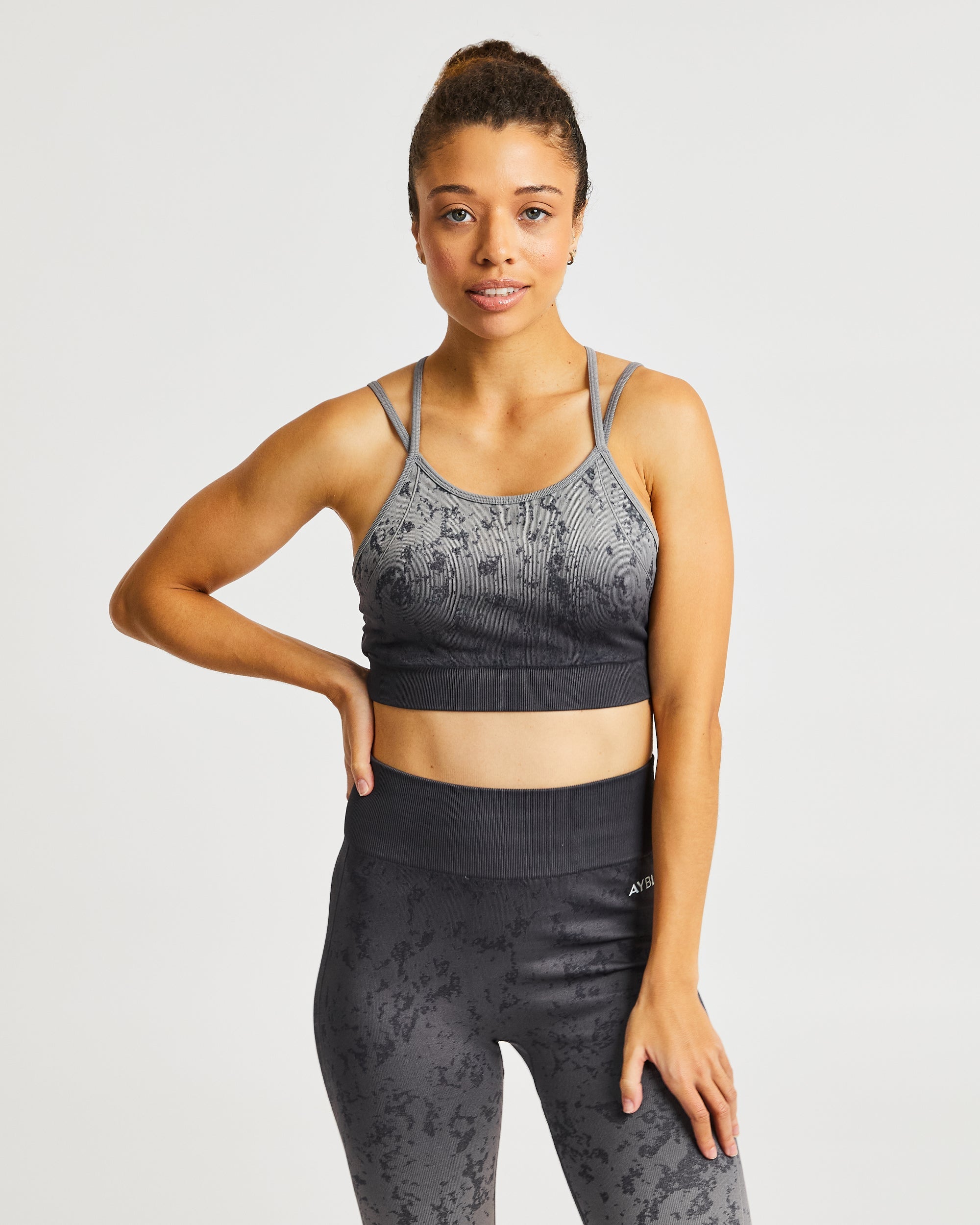 Flare Seamless Sports Bra - Grijs