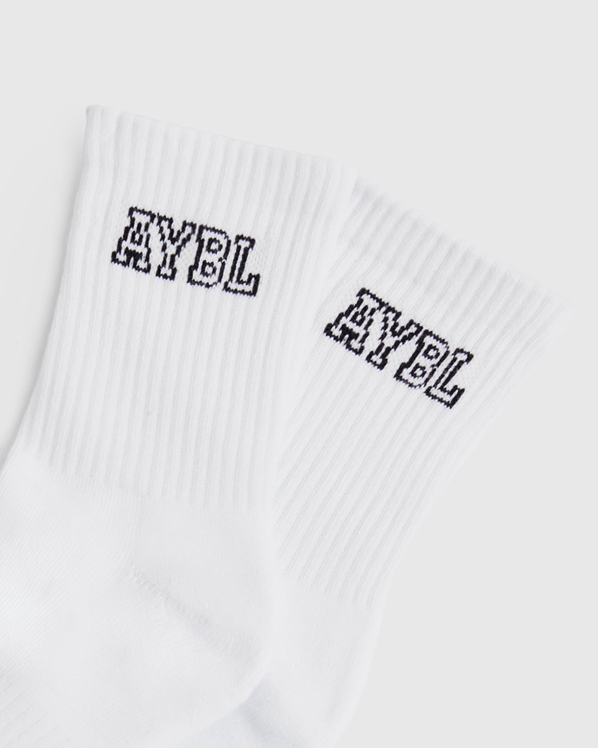 Varsity Crew Socks - Wit