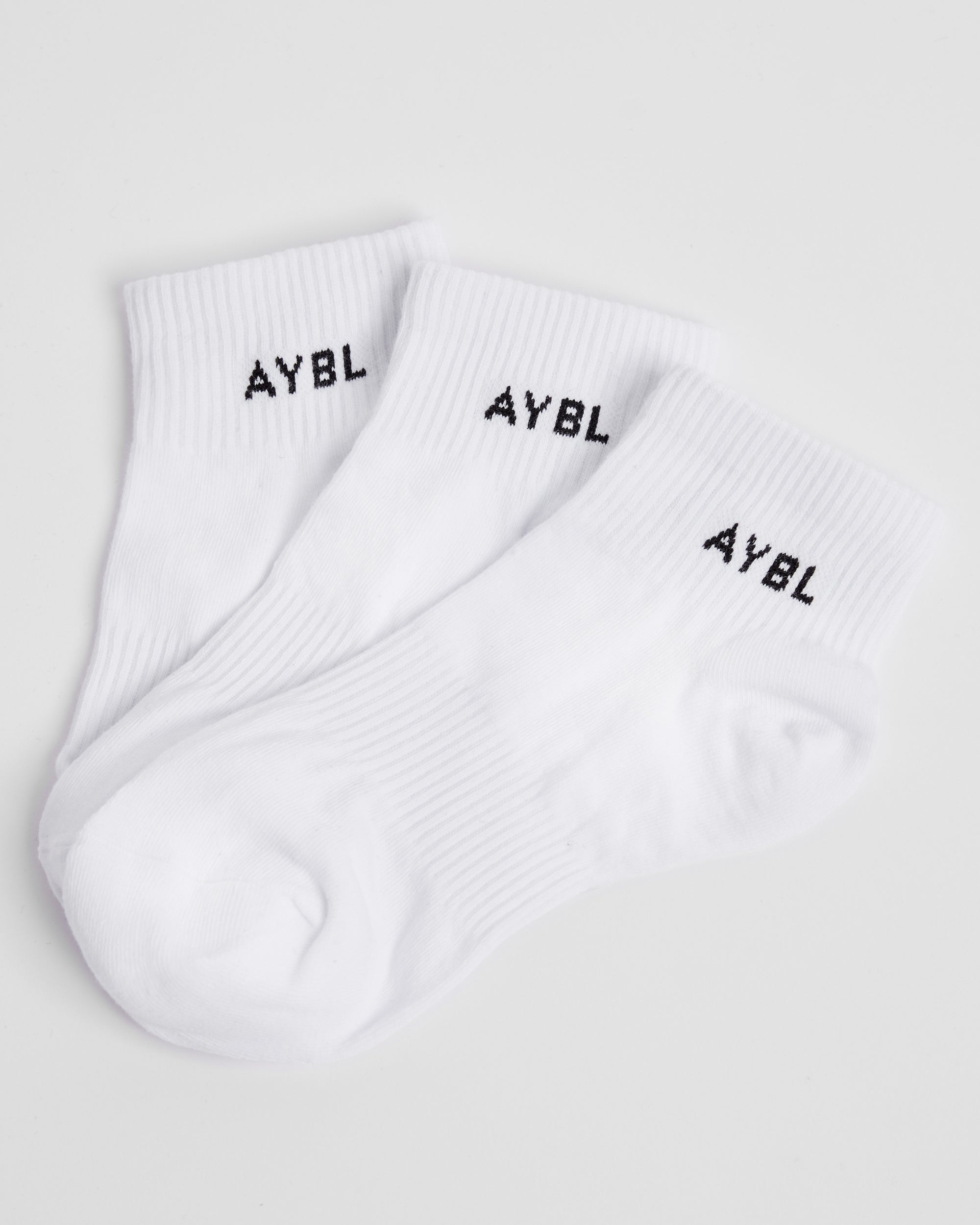 Everyday Ankle Socks (3 Pack) - Wit