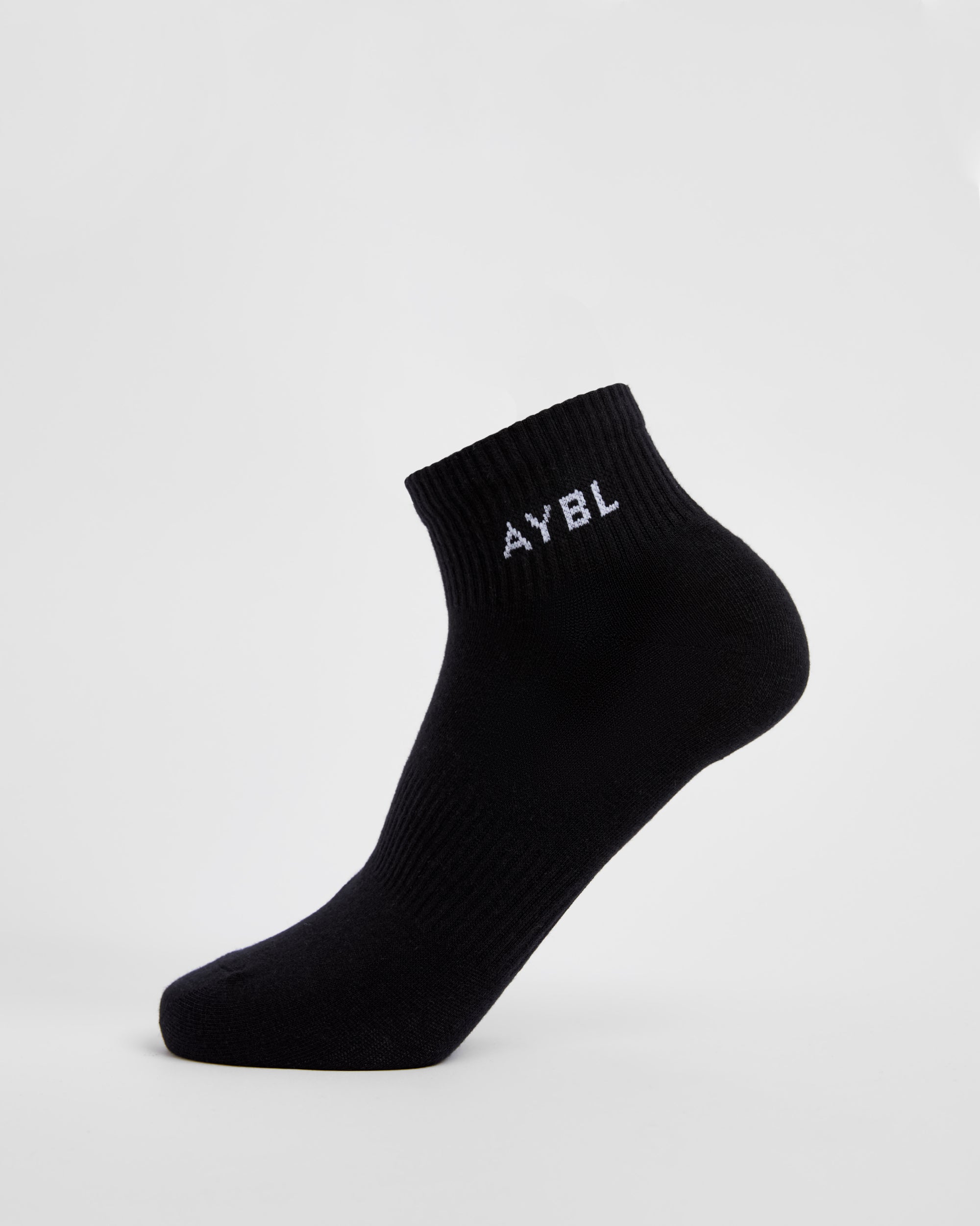 Everyday Ankle Socks (3 Pack) - Zwart