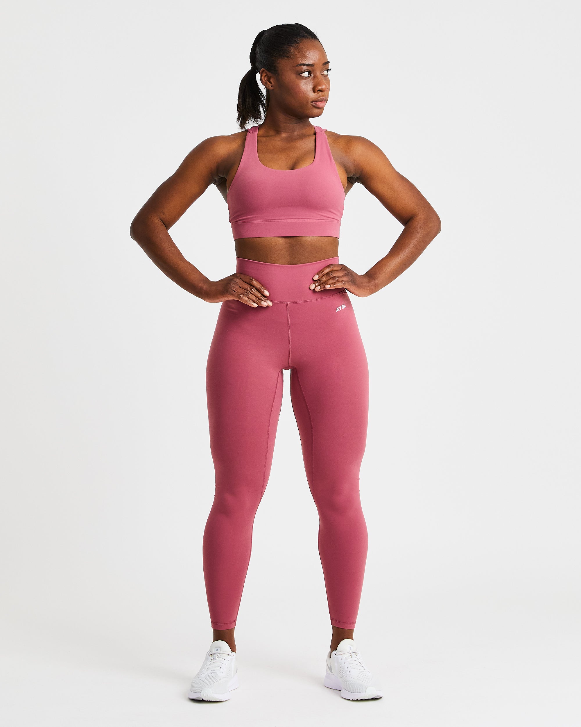 Core Leggings - Brick Rood