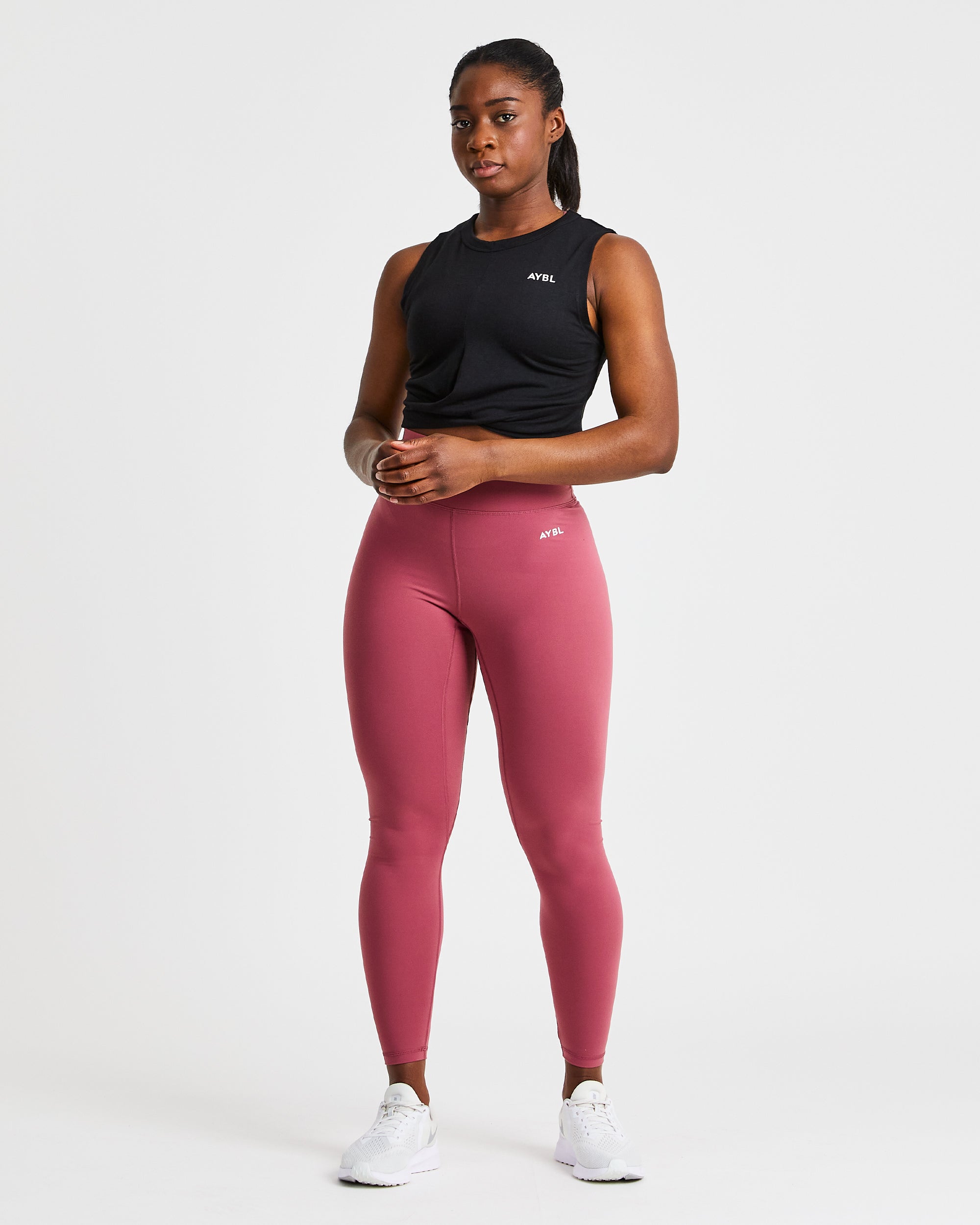 Core Leggings - Brick Rood