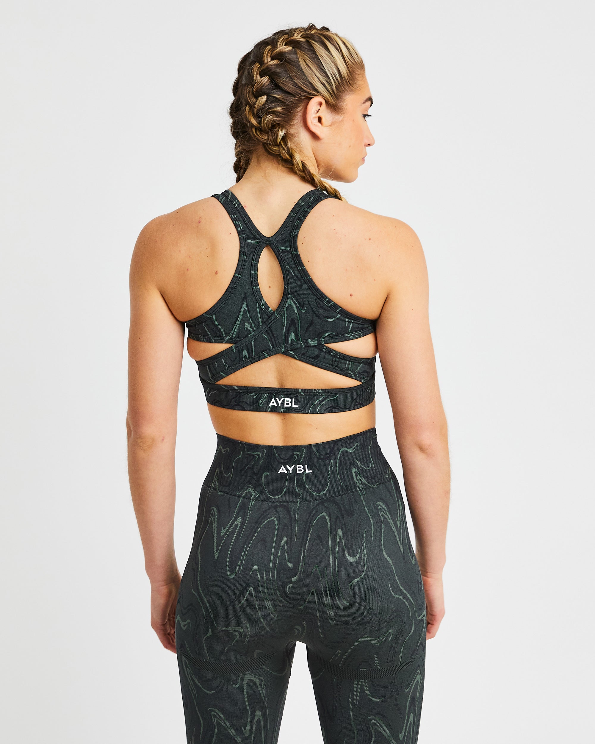 Velocity Seamless Sports Bra - Zwart