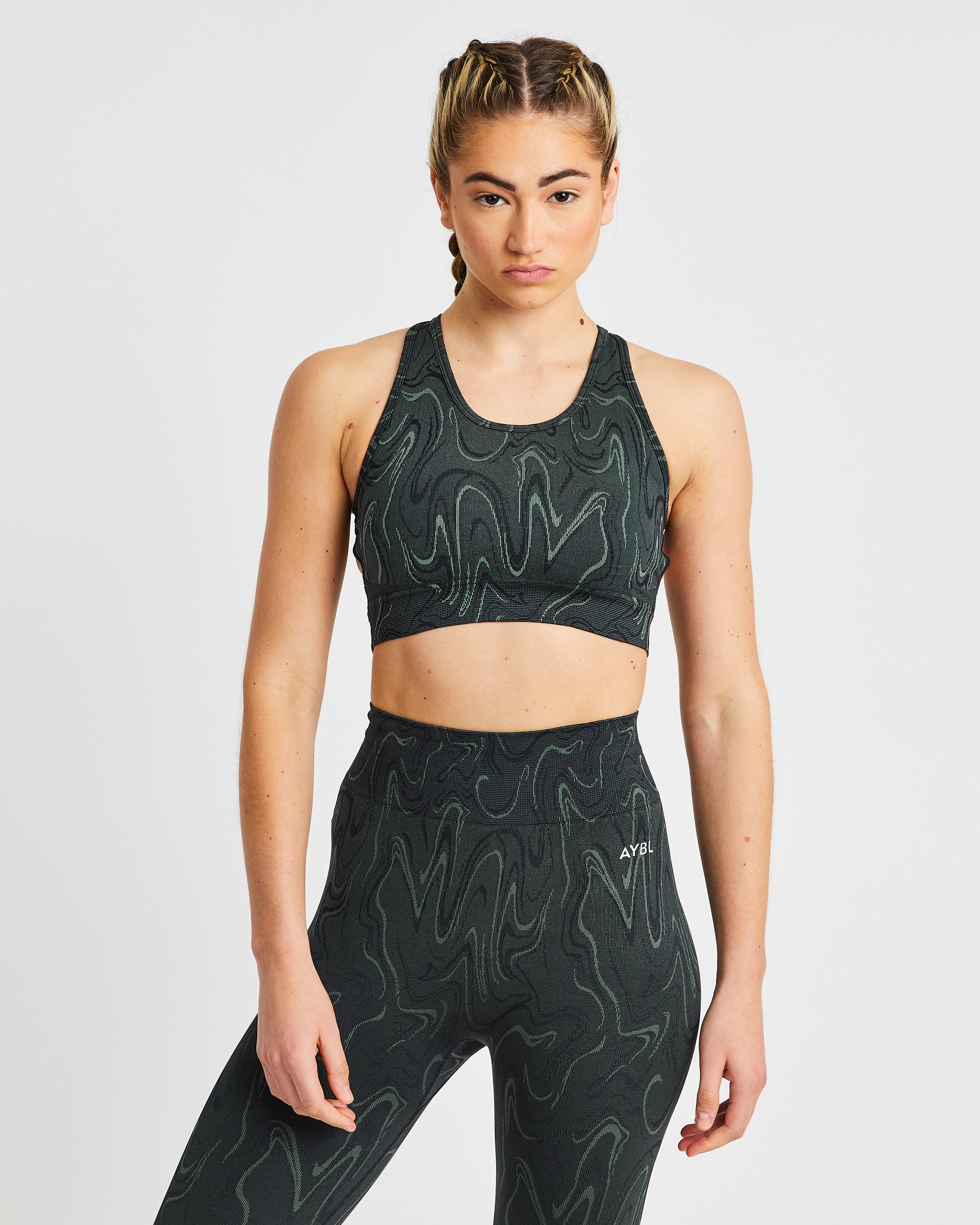 Velocity Seamless Sports Bra - Zwart