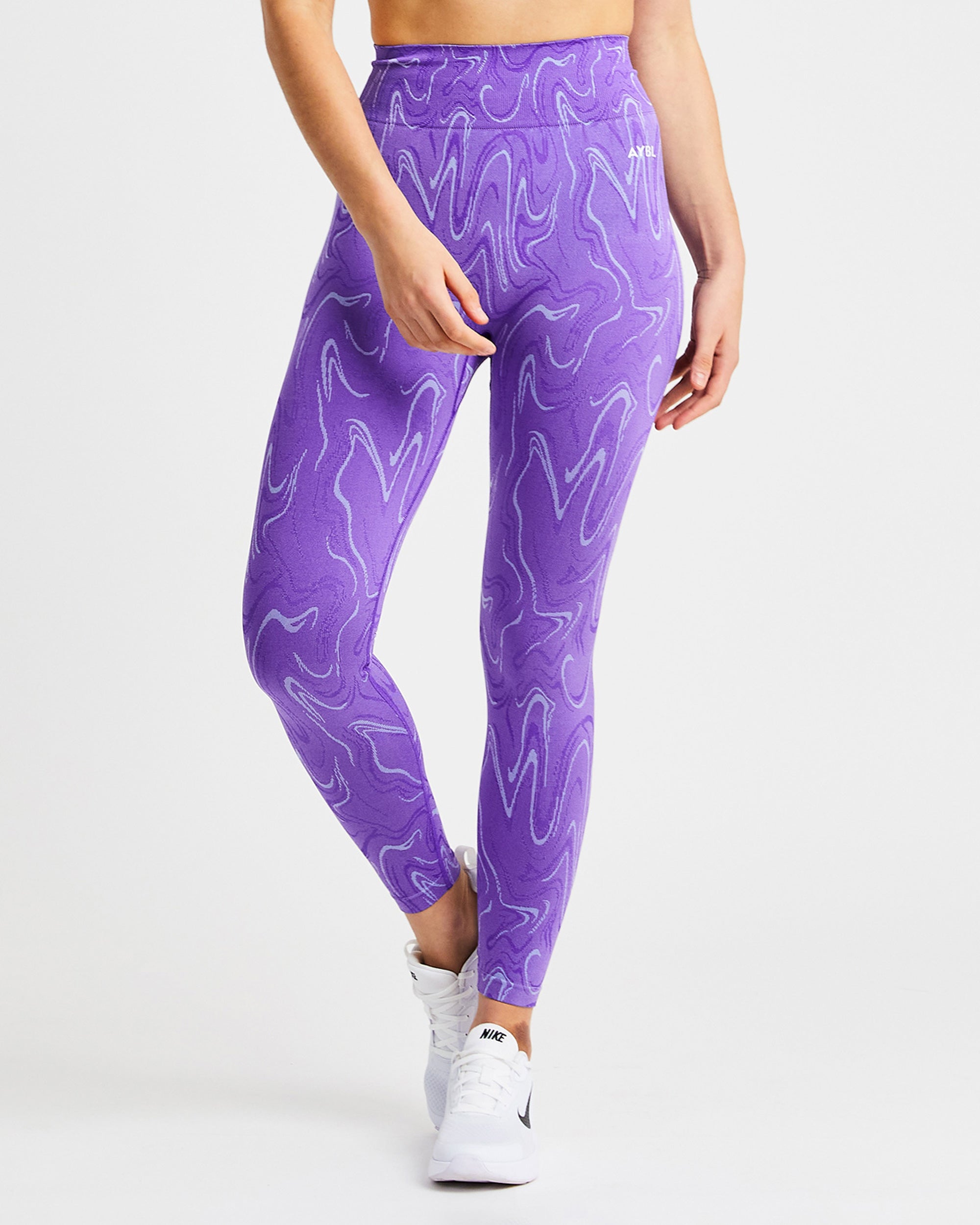 Velocity Seamless Leggings - Paars