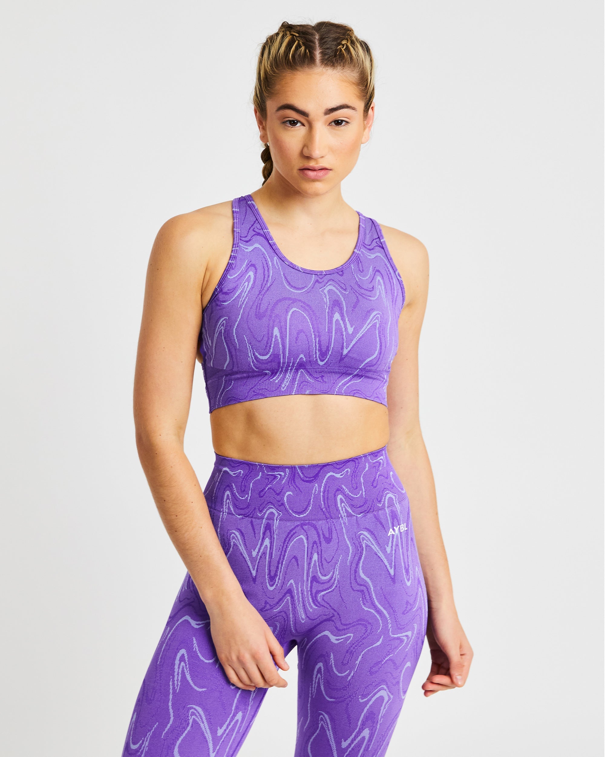 Velocity Seamless Sports Bra - Paars