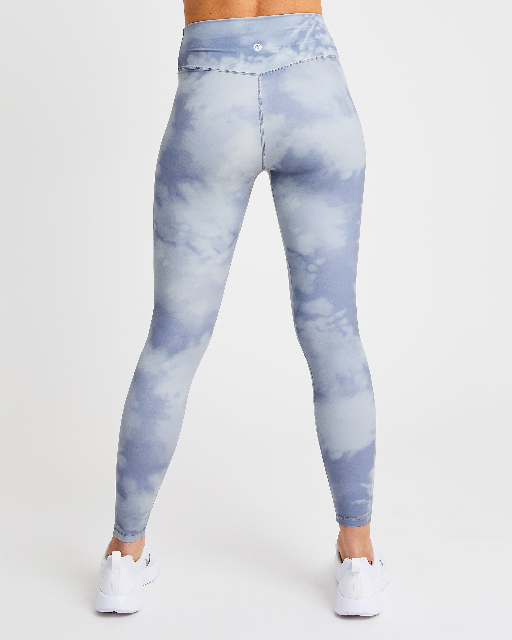 Core Leggings - Grijs Tie Dye