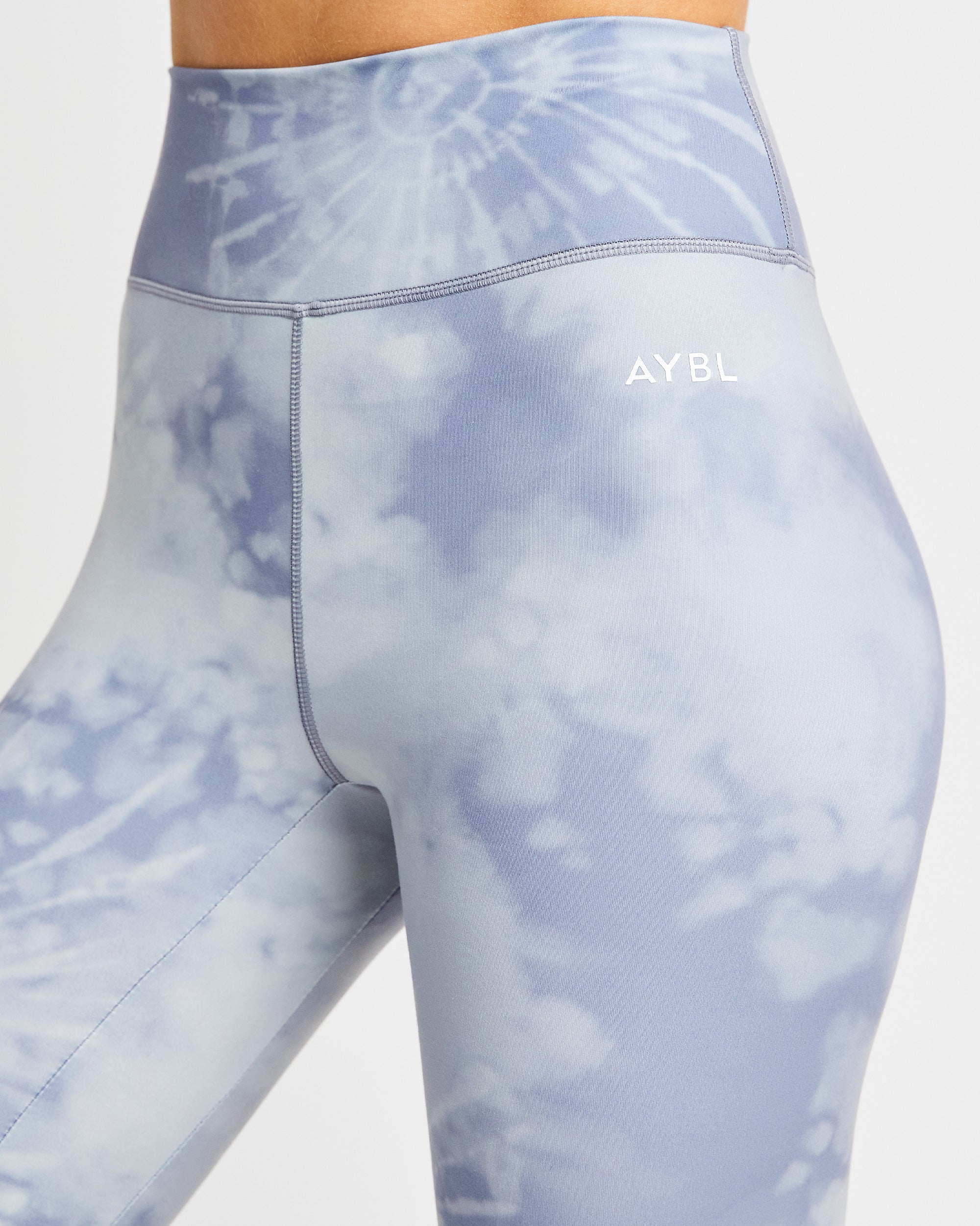 Core Leggings - Grijs Tie Dye