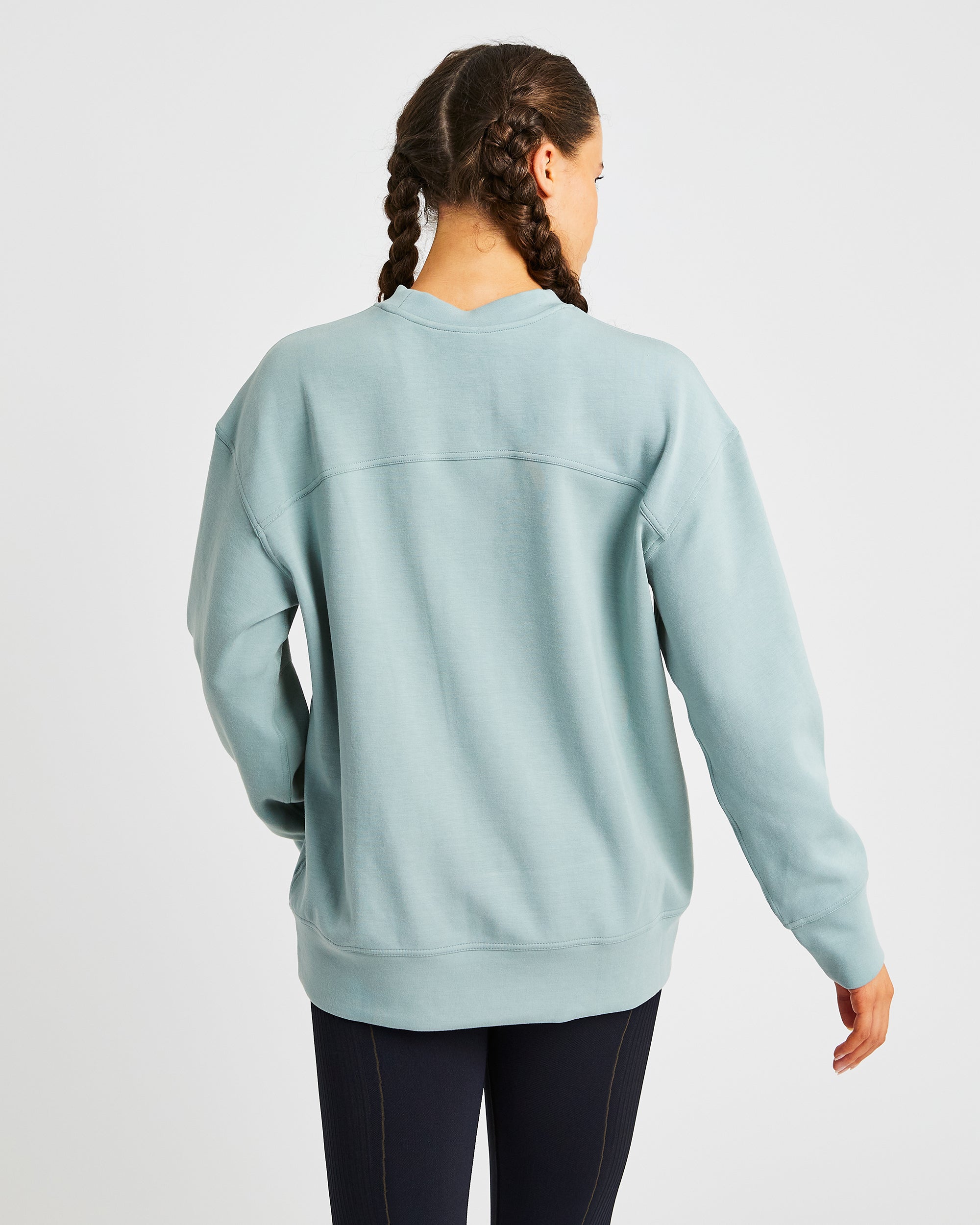 Oversized Jumper - Sage Groen