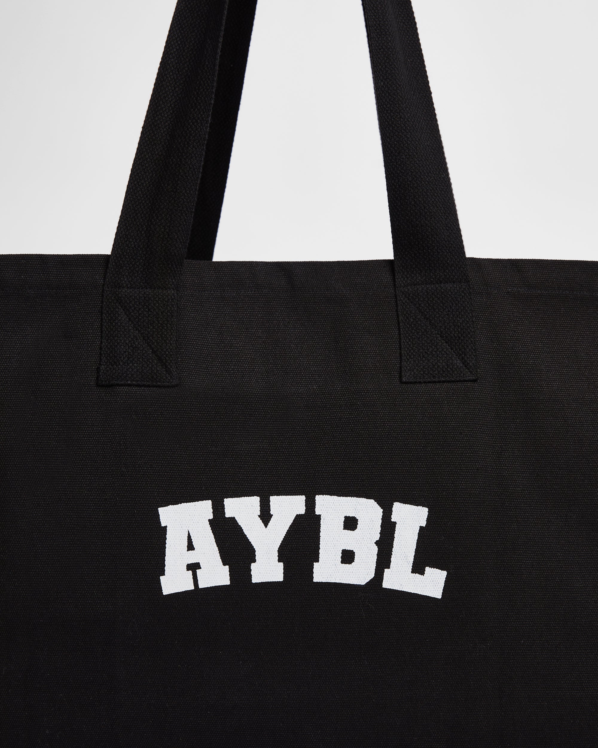 Varsity Tote Bag - Zwart