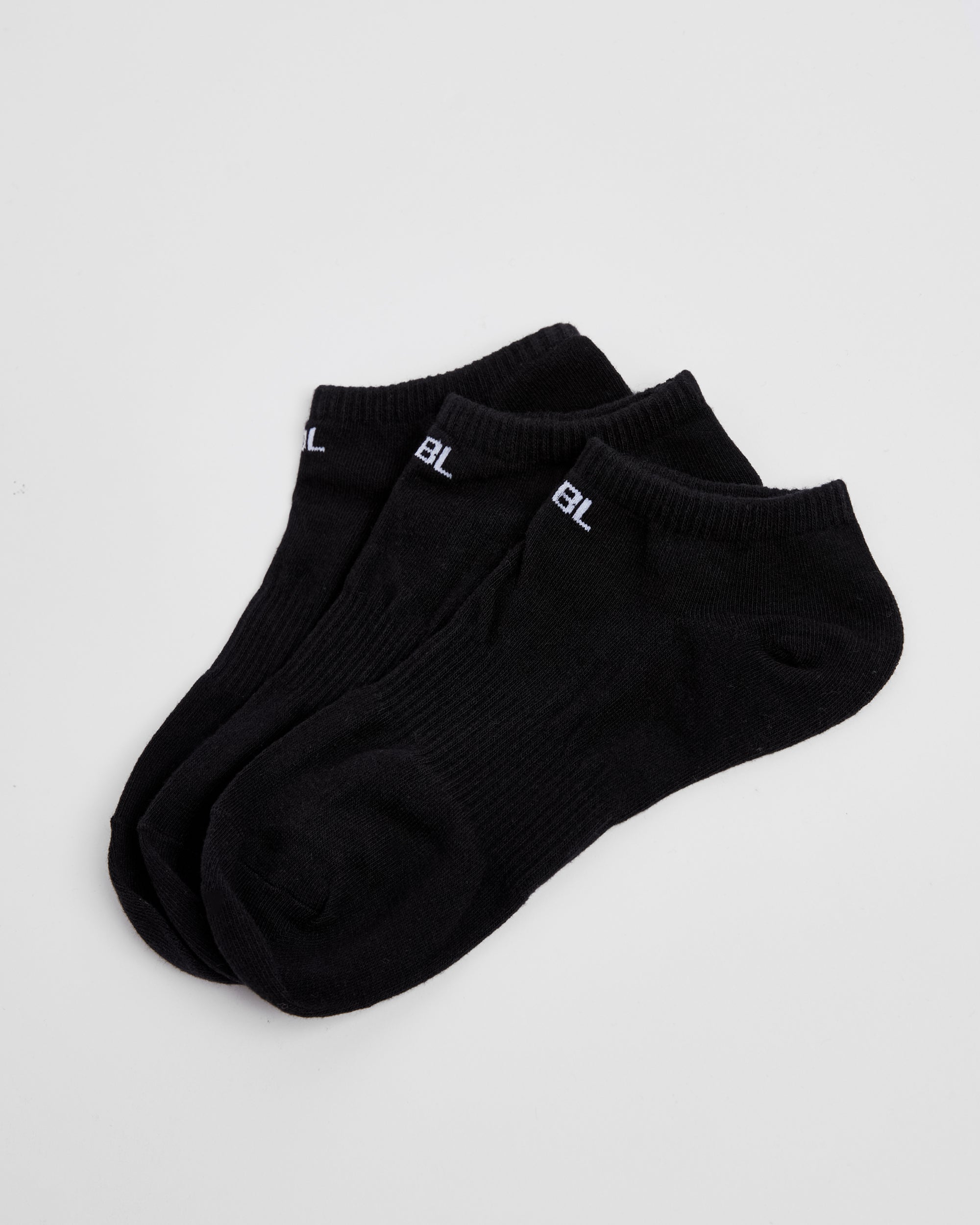 Everyday Trainer Socks (3 Pack) - Zwart